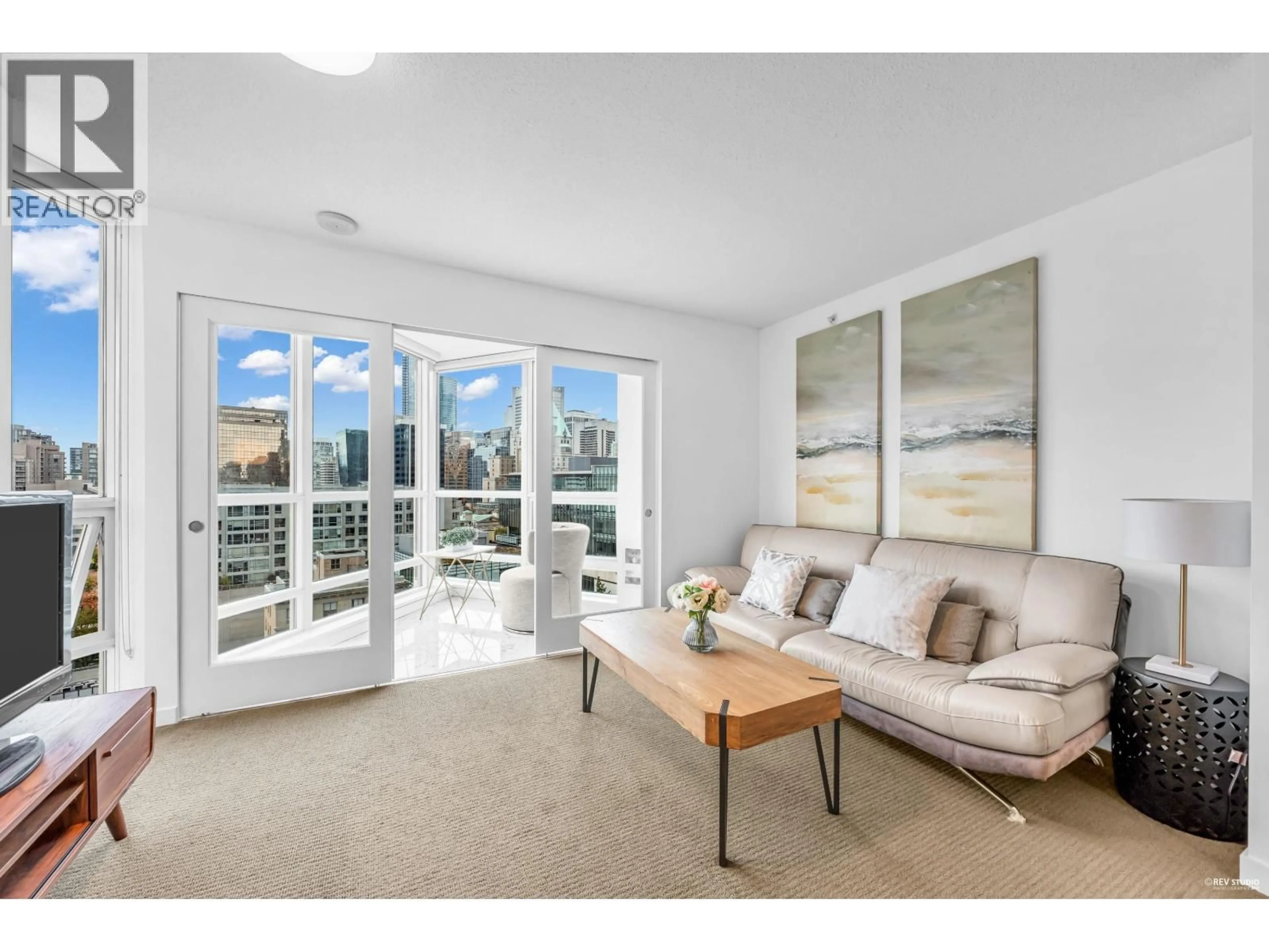 Living room with furniture, unknown for 1210 - 833 SEYMOUR STREET, Vancouver British Columbia V6B0G4