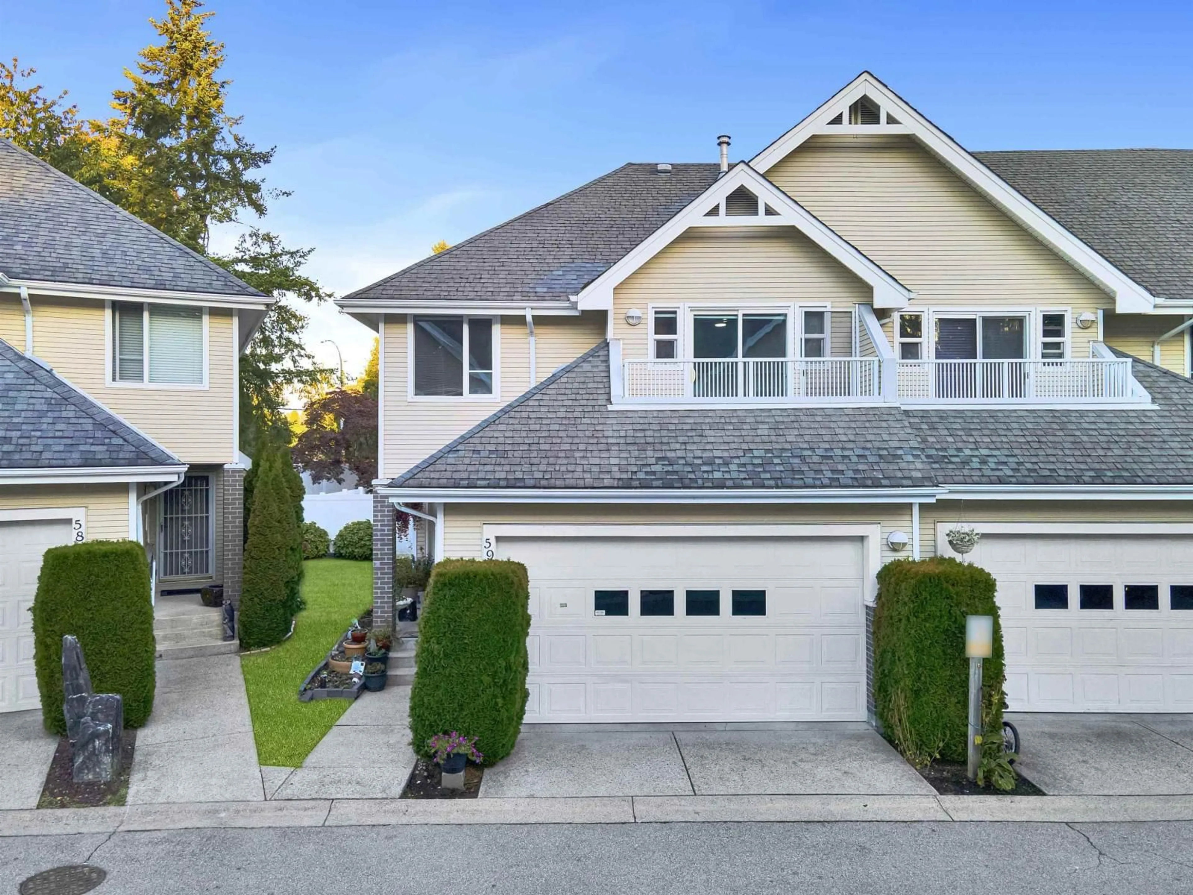 Home with vinyl exterior material, street for 59 - 13918 58, Surrey British Columbia V3X3N8
