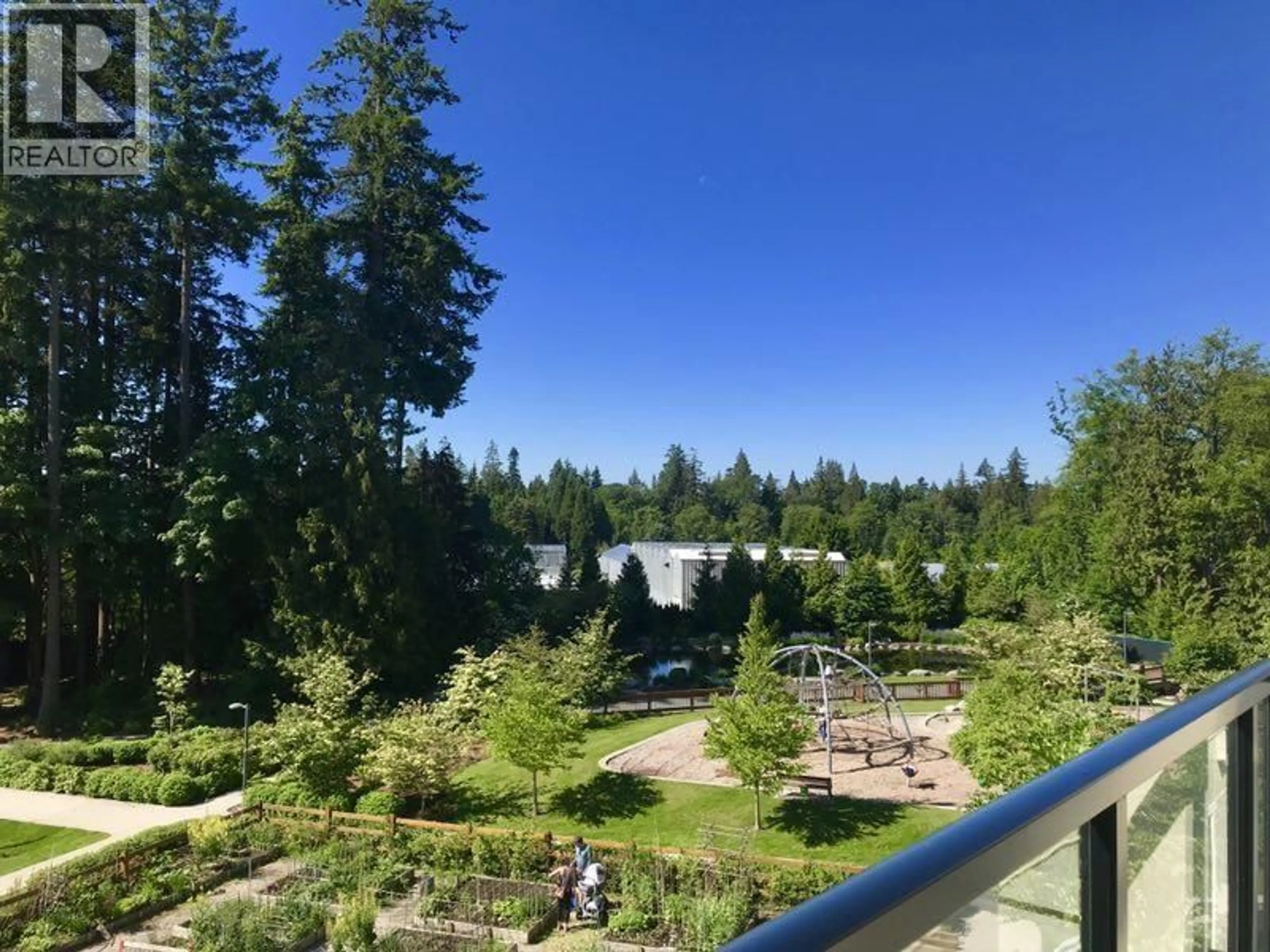 A pic from outside/outdoor area/front of a property/back of a property/a pic from drone, forest/trees view for 412 - 3581 ROSS DRIVE, Vancouver British Columbia V6S0K5