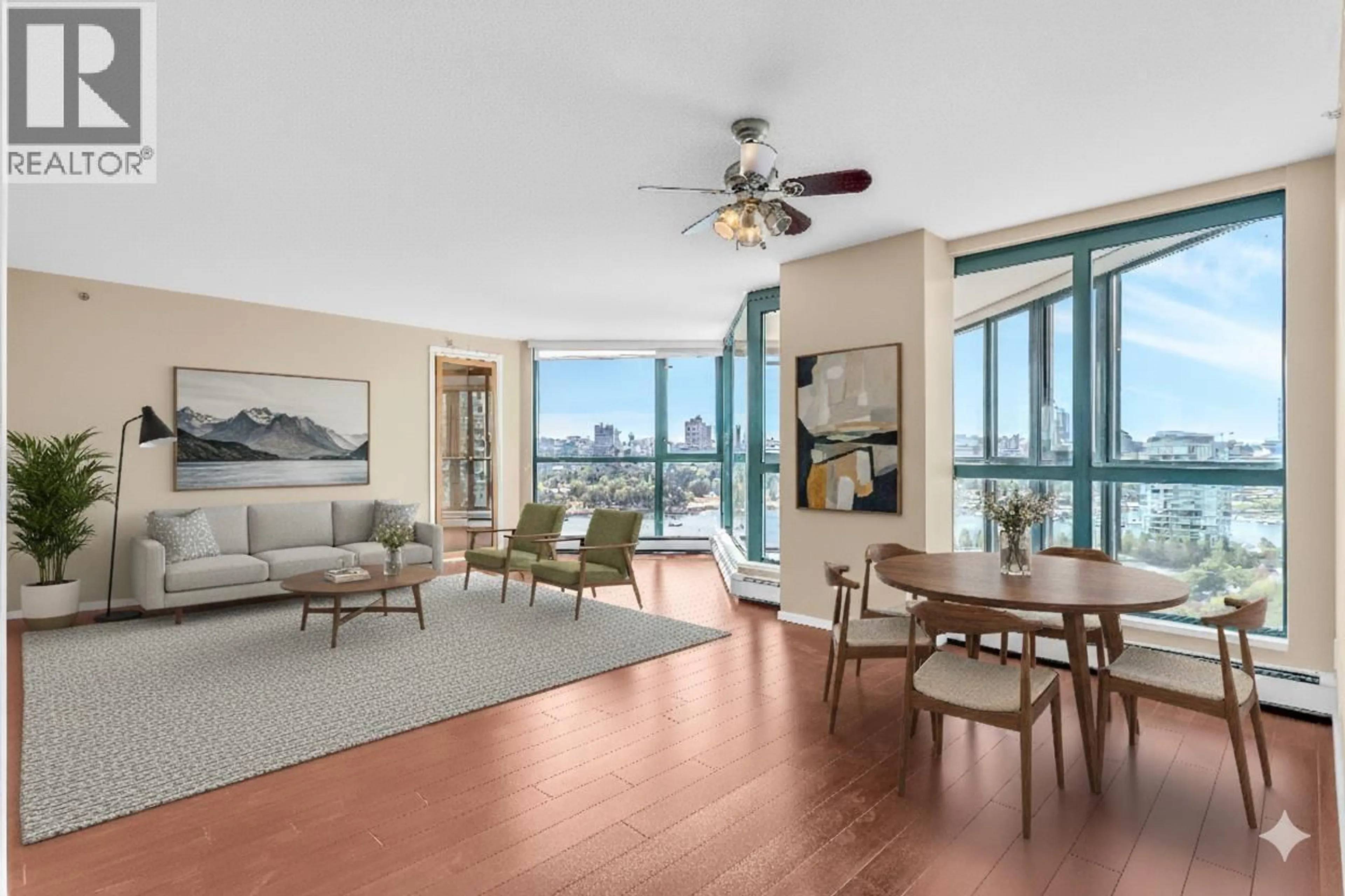 Living room with furniture, unknown for 1802 - 289 DRAKE STREET, Vancouver British Columbia V6B5Z5