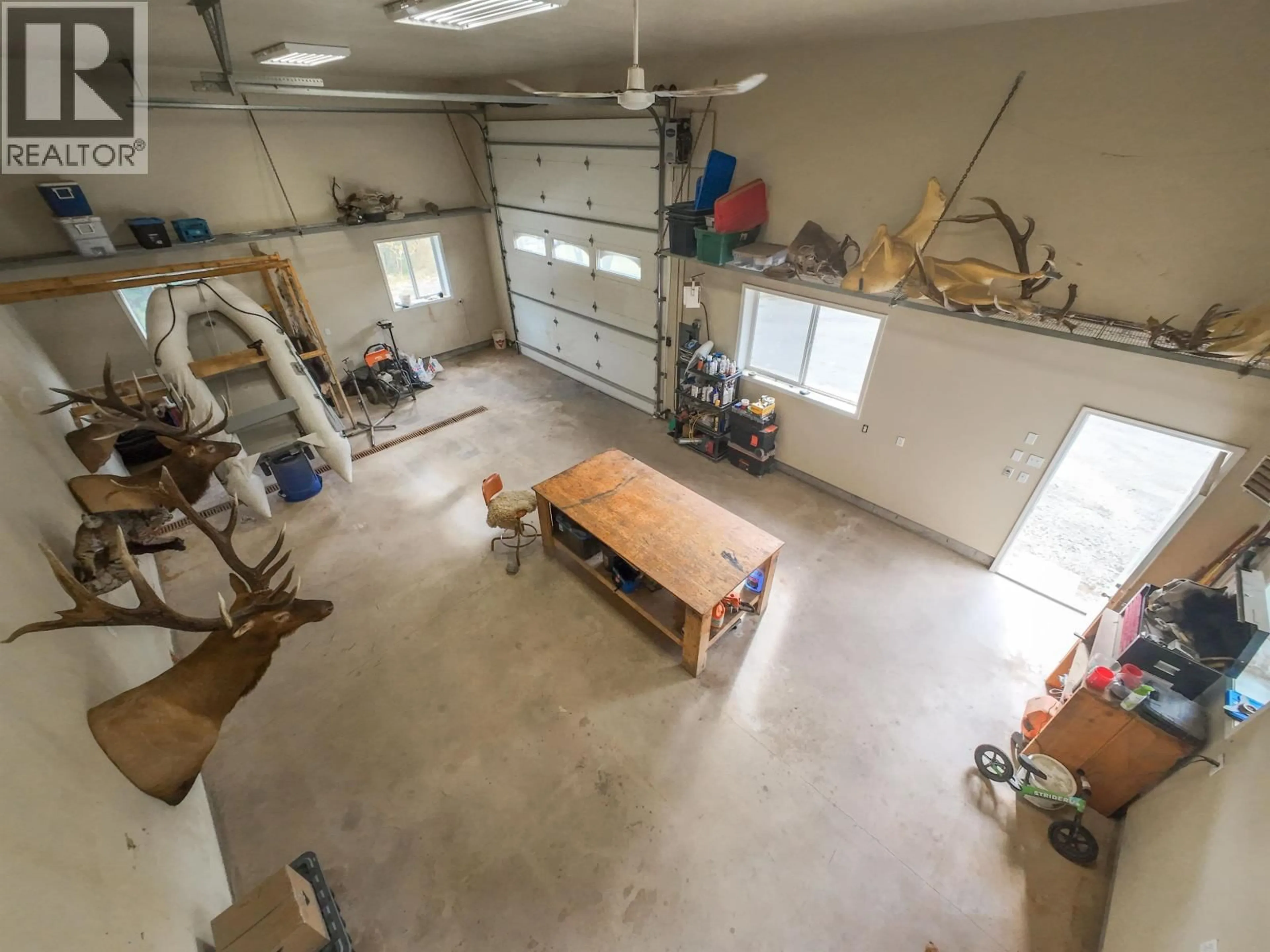 Indoor garage for 4678 TEN MILE LAKE ROAD, Quesnel British Columbia V2J6X2
