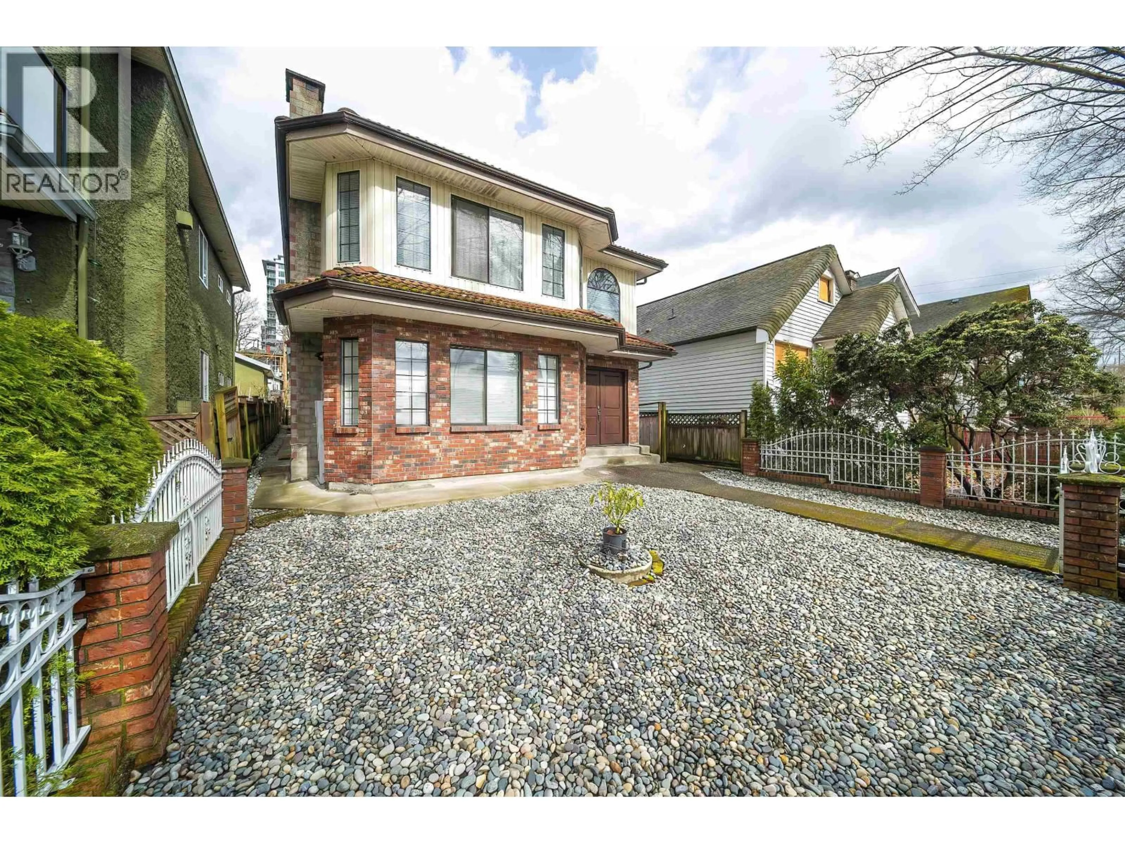 Home with brick exterior material, street for 3609 TURNER STREET, Vancouver British Columbia V5K2J2