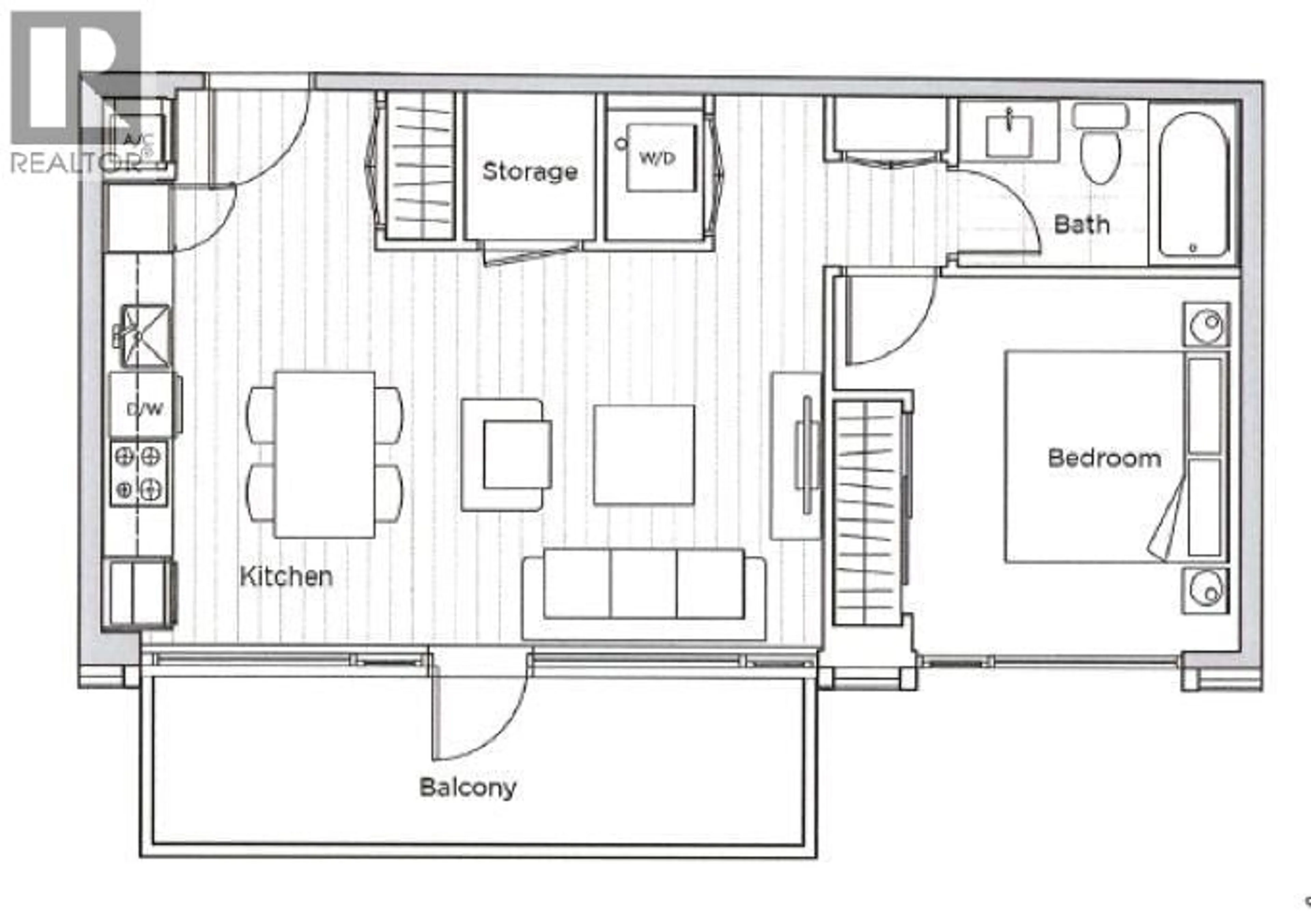 Floor plan for 508 - 3200 CORVETTE WAY, Richmond British Columbia V6X0T8