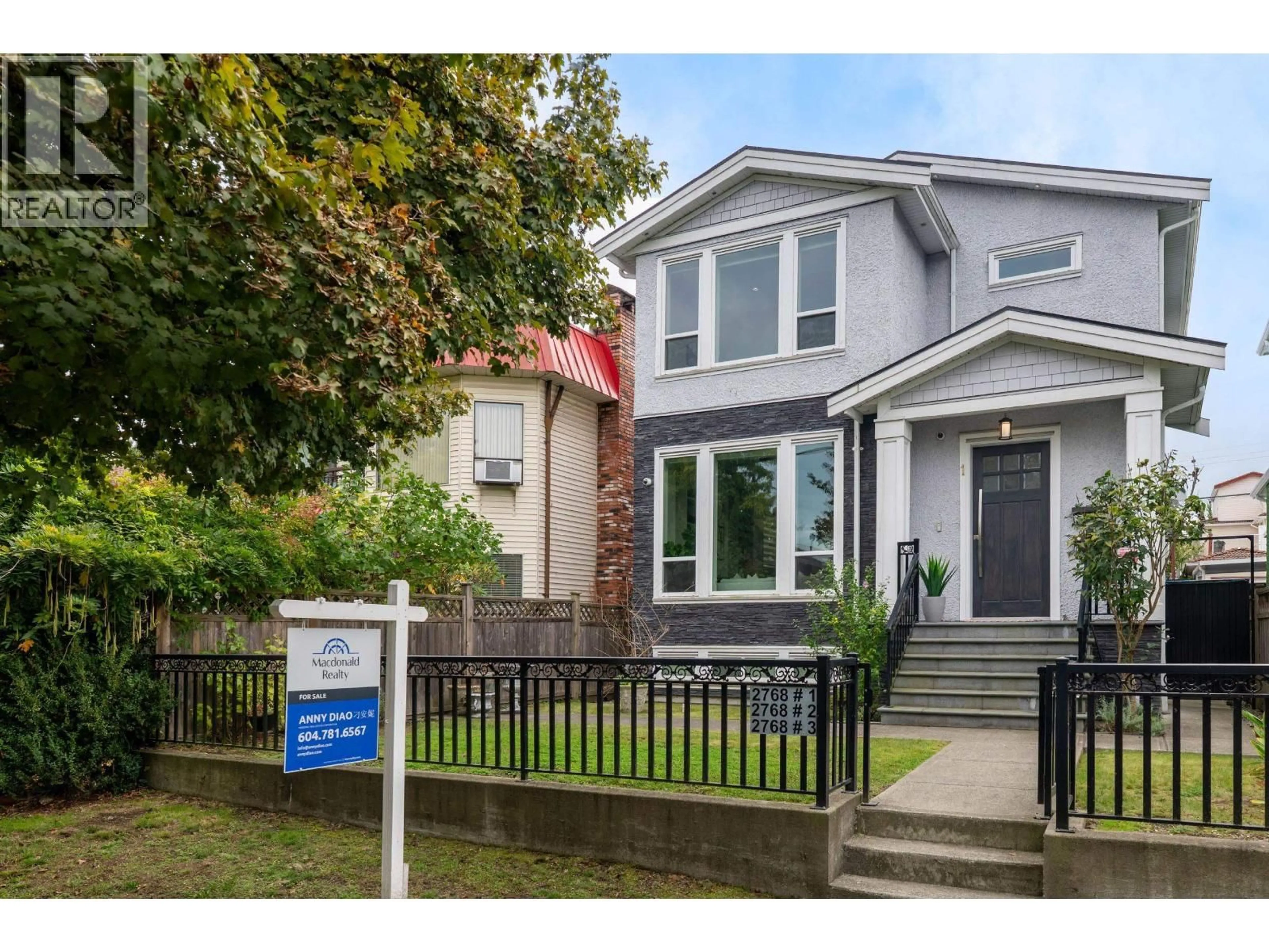 Home with brick exterior material, street for 2768 25TH AVENUE, Vancouver British Columbia V5R1H7