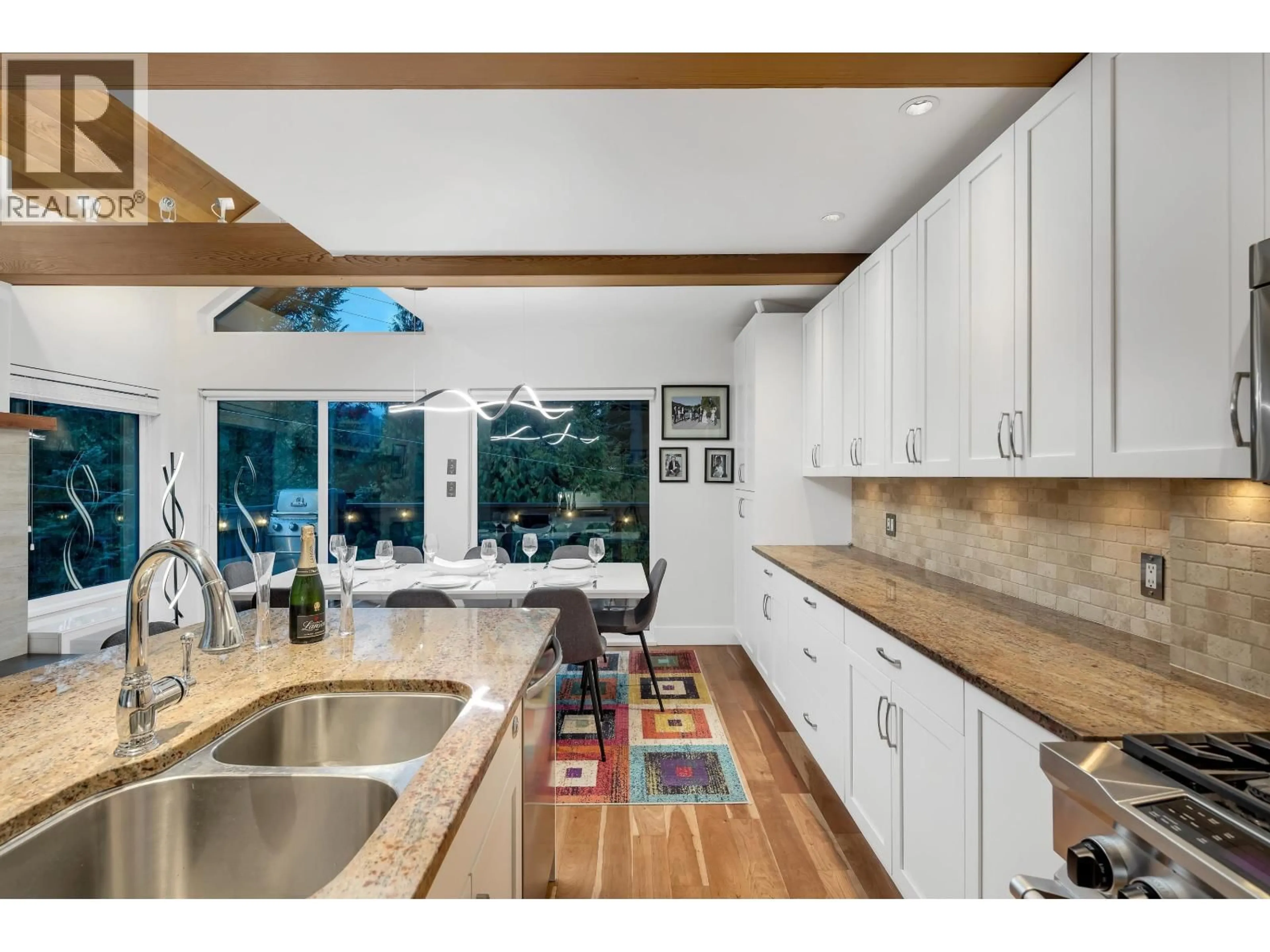 Open concept kitchen, unknown for 2008 ALPHA LAKE VILLAGE, Whistler British Columbia V8E0B7