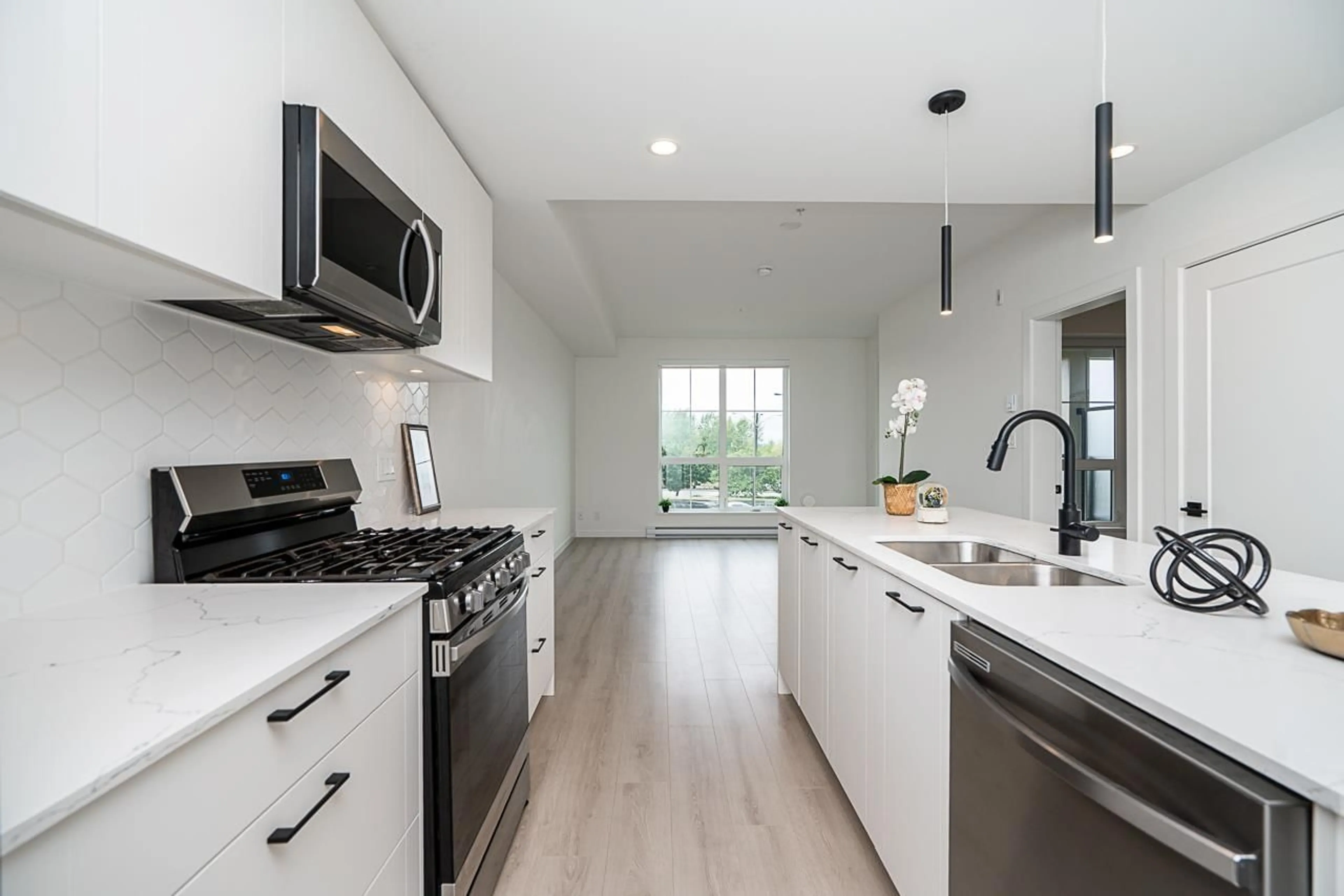 Open concept kitchen, unknown for A211 - 20078 85, Langley British Columbia V2Y3Z2