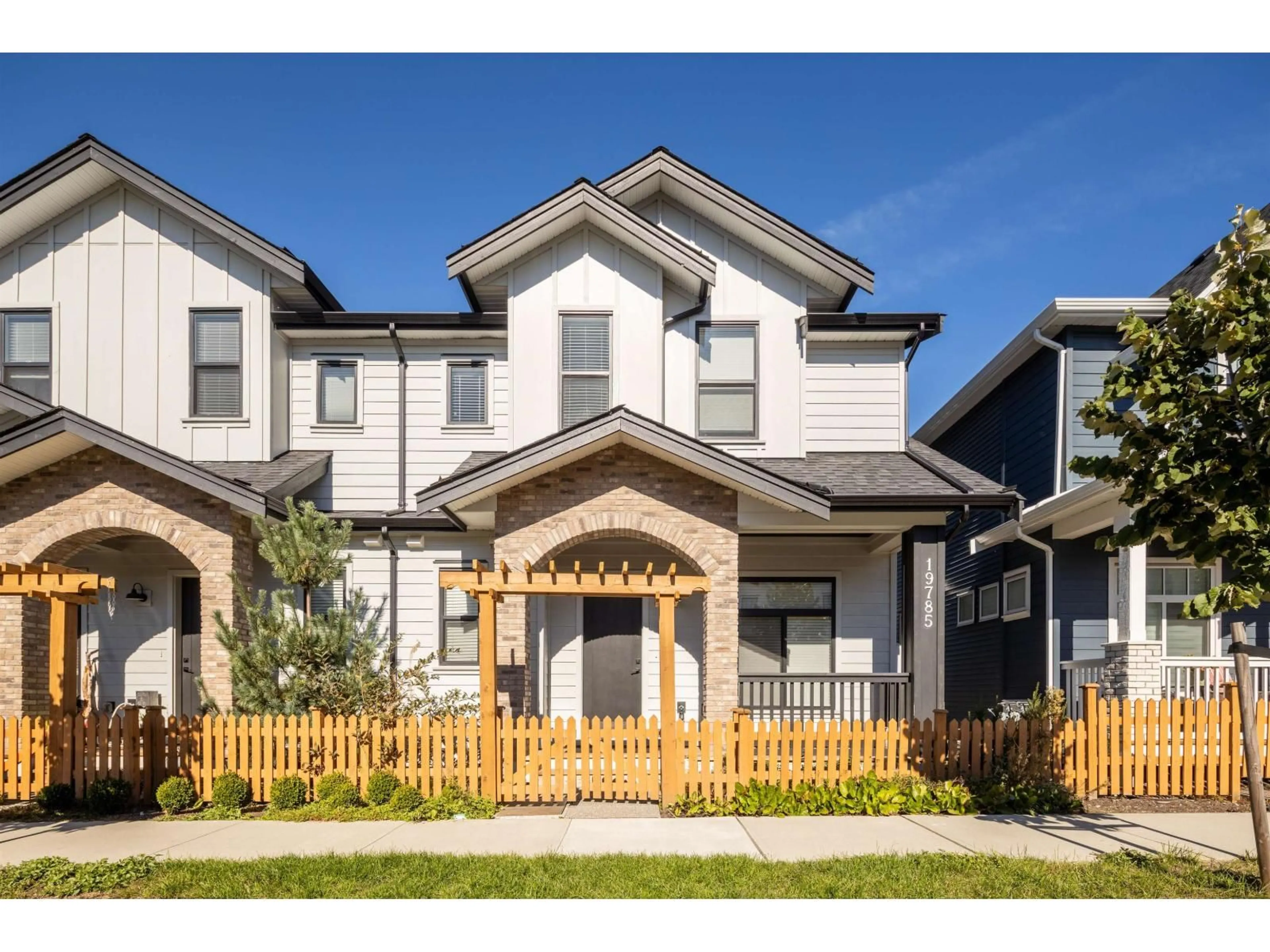 Home with brick exterior material, street for 19785 75A, Langley British Columbia V2Y5K2