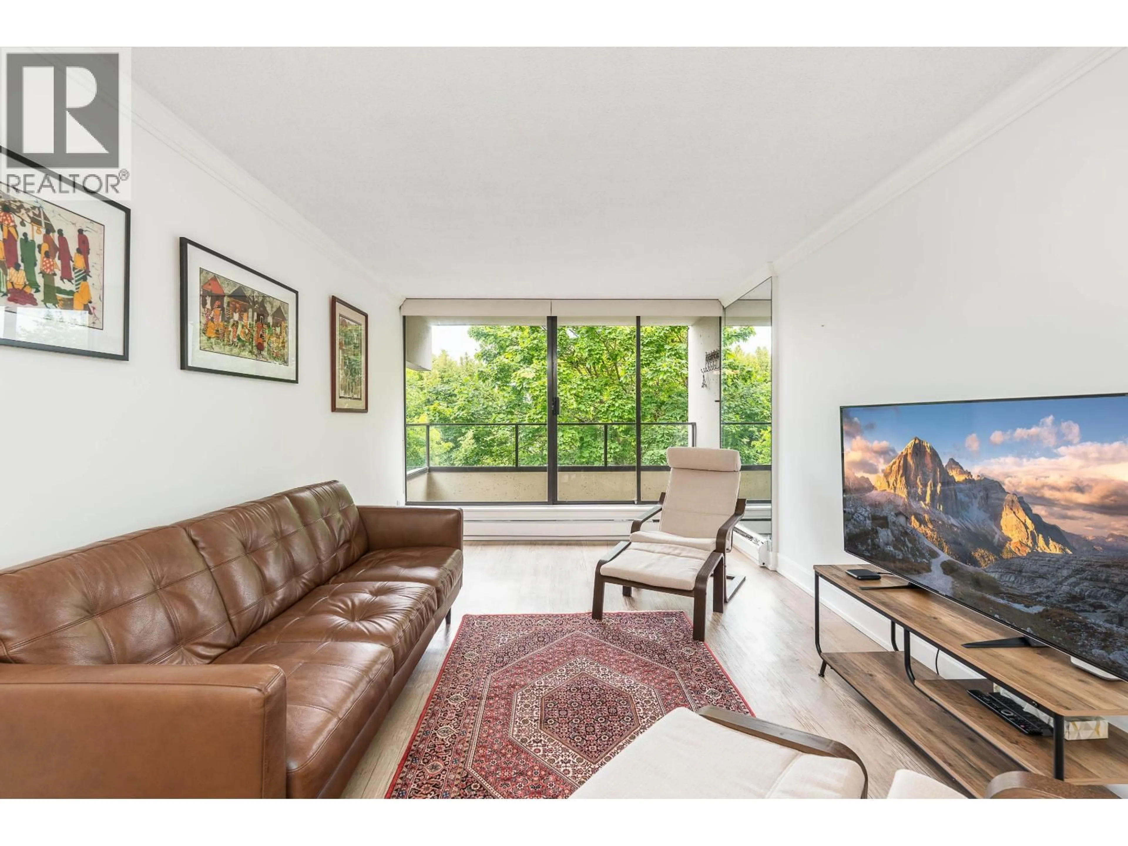 Living room with furniture, unknown for 201 - 1995 BEACH AVENUE, Vancouver British Columbia V6G2Y3