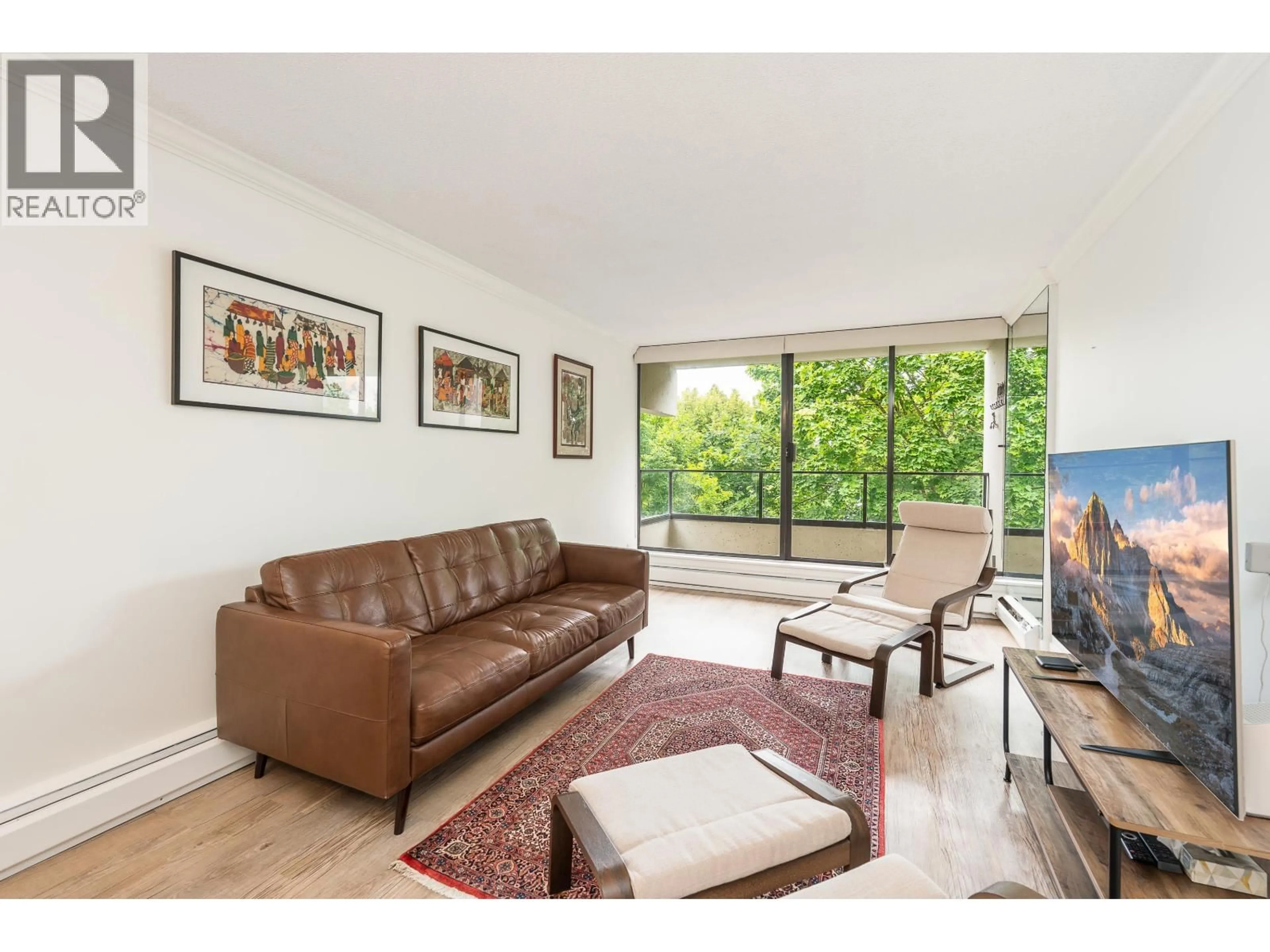 Living room with furniture, unknown for 201 - 1995 BEACH AVENUE, Vancouver British Columbia V6G2Y3