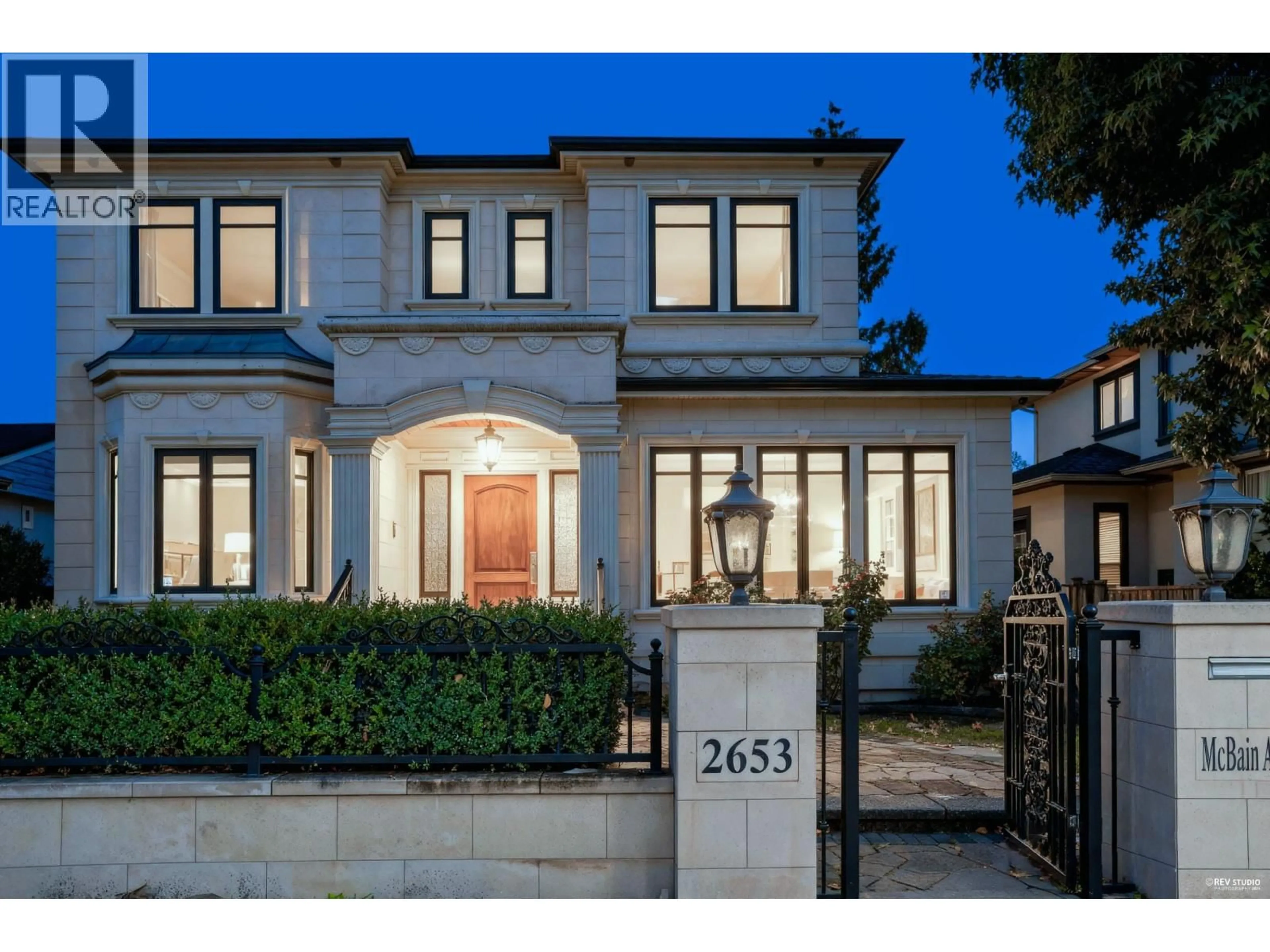 Home with brick exterior material, street for 2653 MCBAIN AVENUE, Vancouver British Columbia V6L2C7