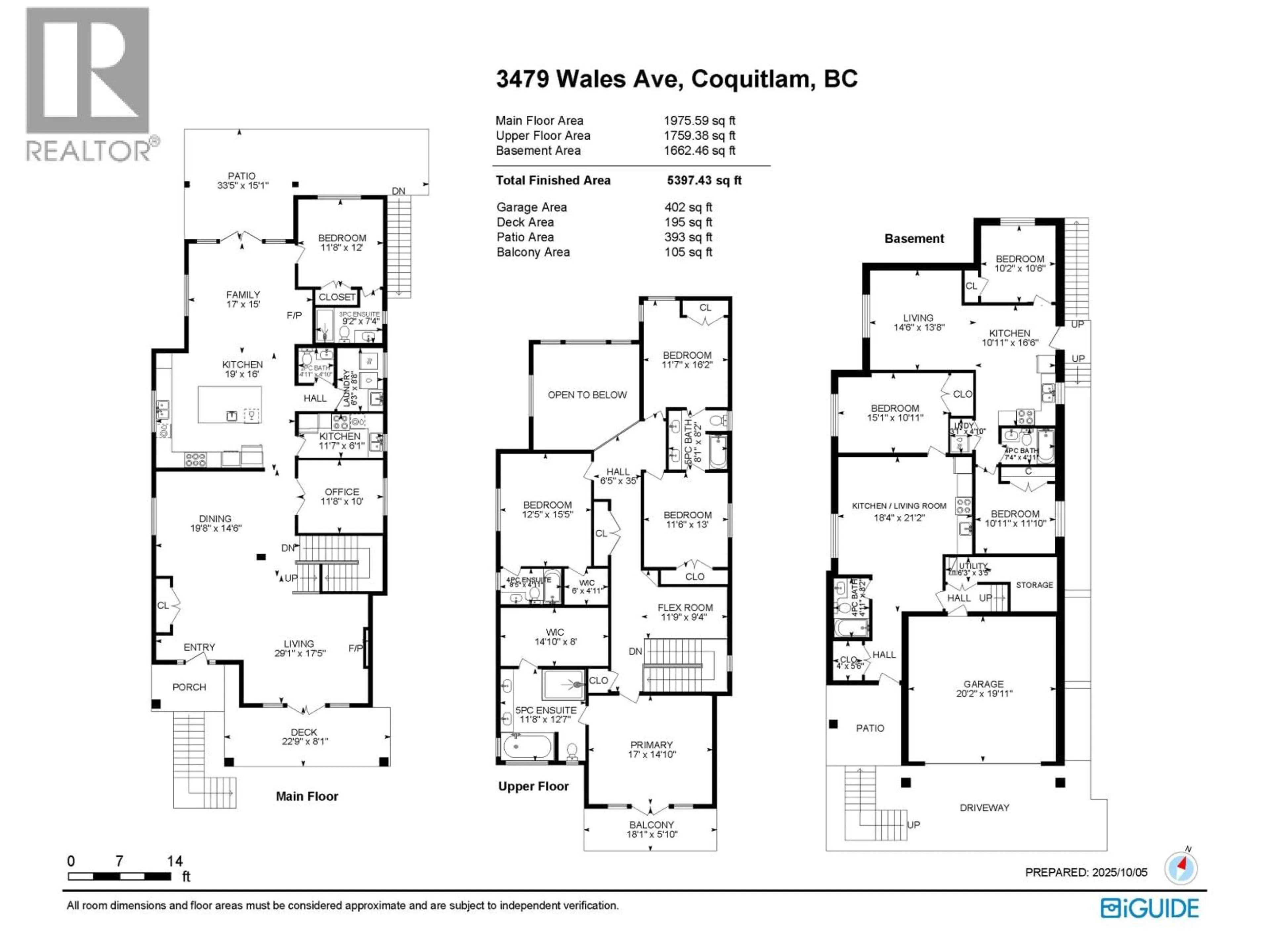 Floor plan for 3479 WALES AVENUE, Coquitlam British Columbia V3E0K5