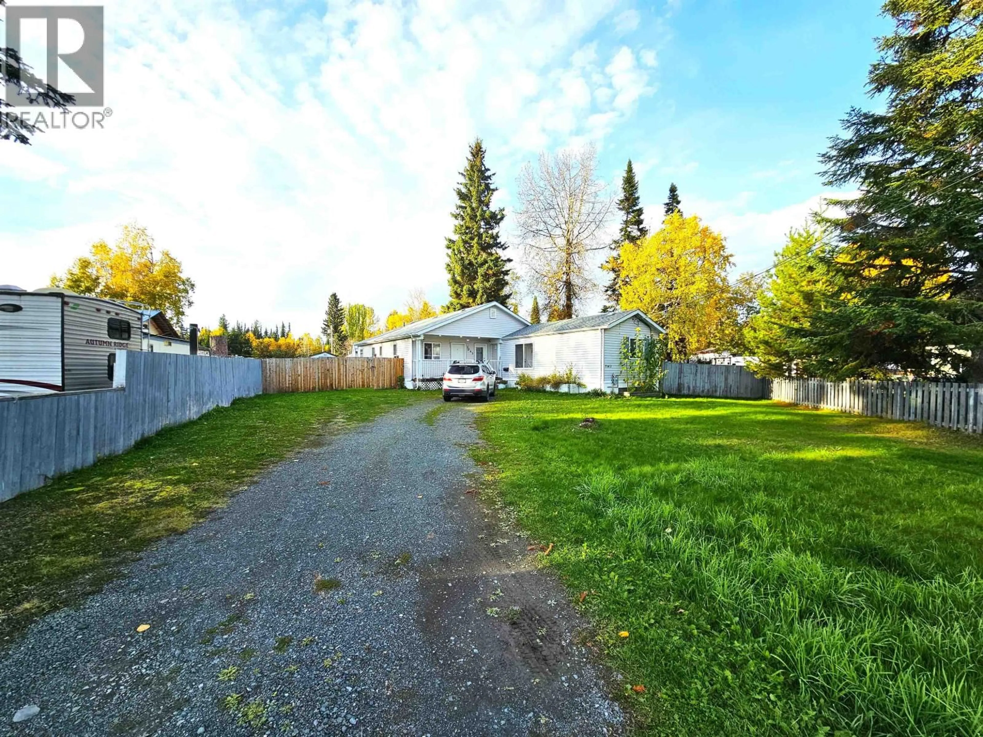 A pic from outside/outdoor area/front of a property/back of a property/a pic from drone, unknown for 7143 KENNEDY CRESCENT, Prince George British Columbia V2K2P9