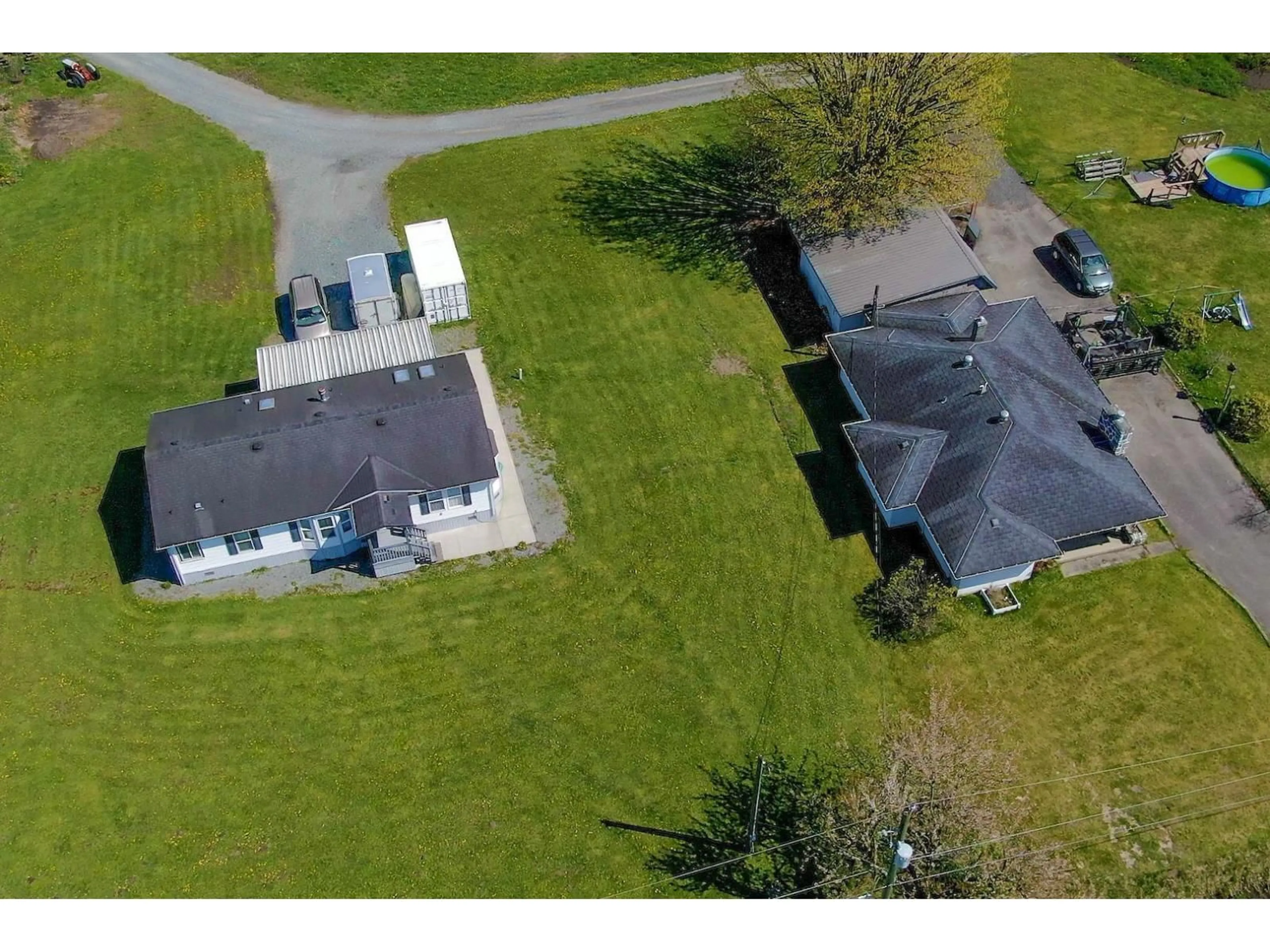 A pic from outside/outdoor area/front of a property/back of a property/a pic from drone, unknown for 21533 CRUSH, Langley British Columbia V2Y2P9
