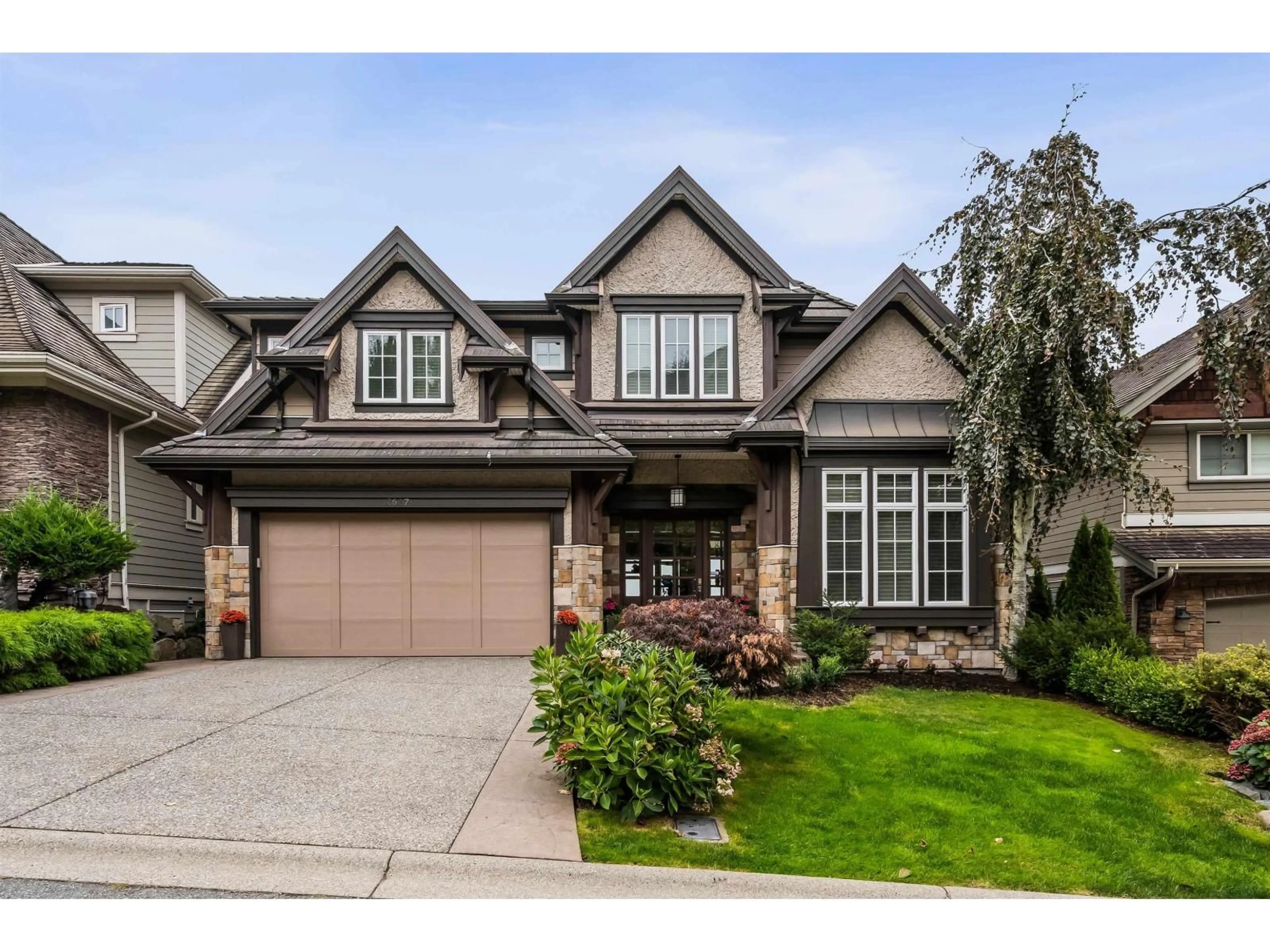 Home with brick exterior material, street for 2617 EAGLE MOUNTAIN, Abbotsford British Columbia V3G0B1