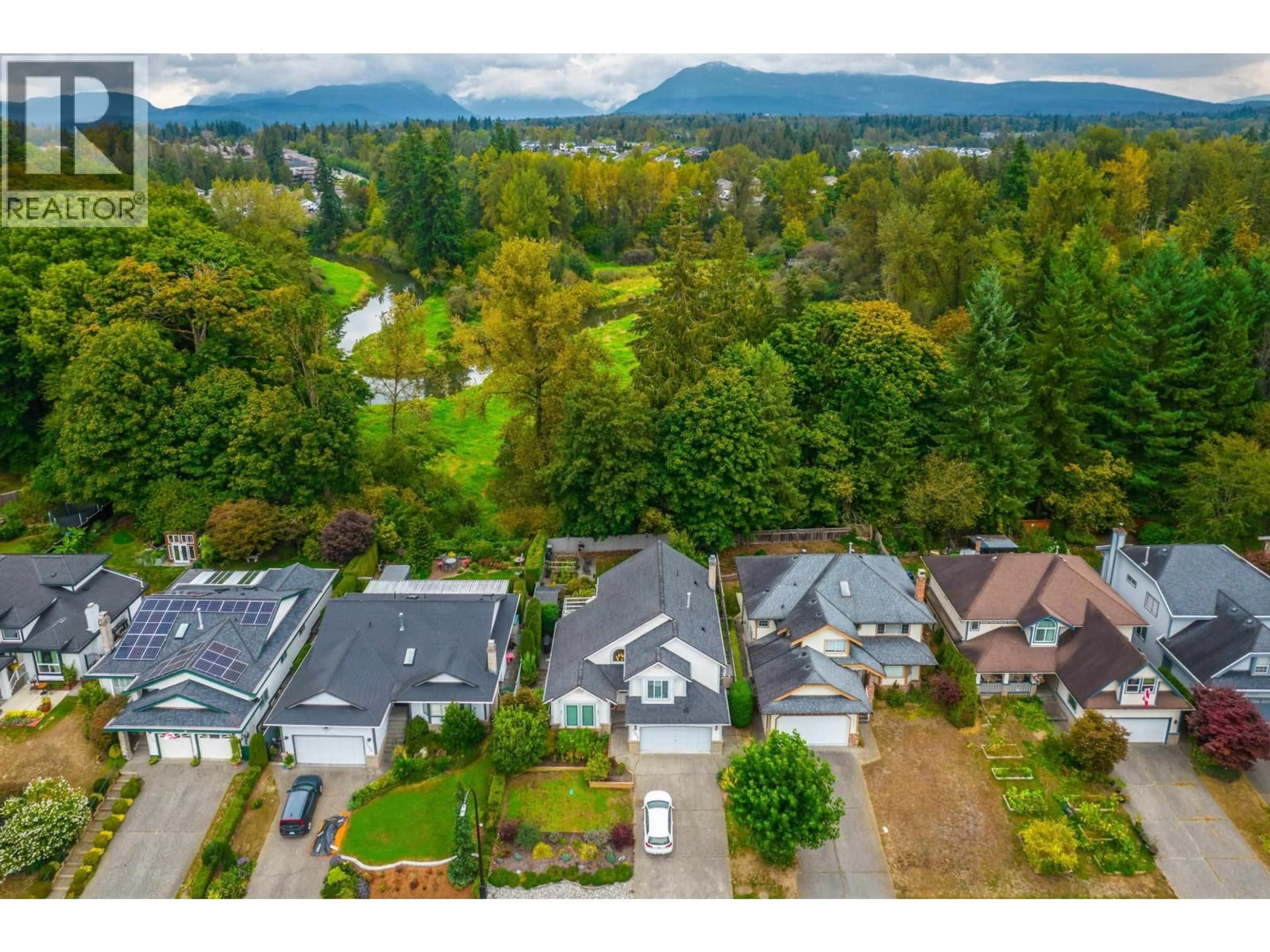 A pic from outside/outdoor area/front of a property/back of a property/a pic from drone, unknown for 23508 TAMARACK LANE, Maple Ridge British Columbia V2W1A9