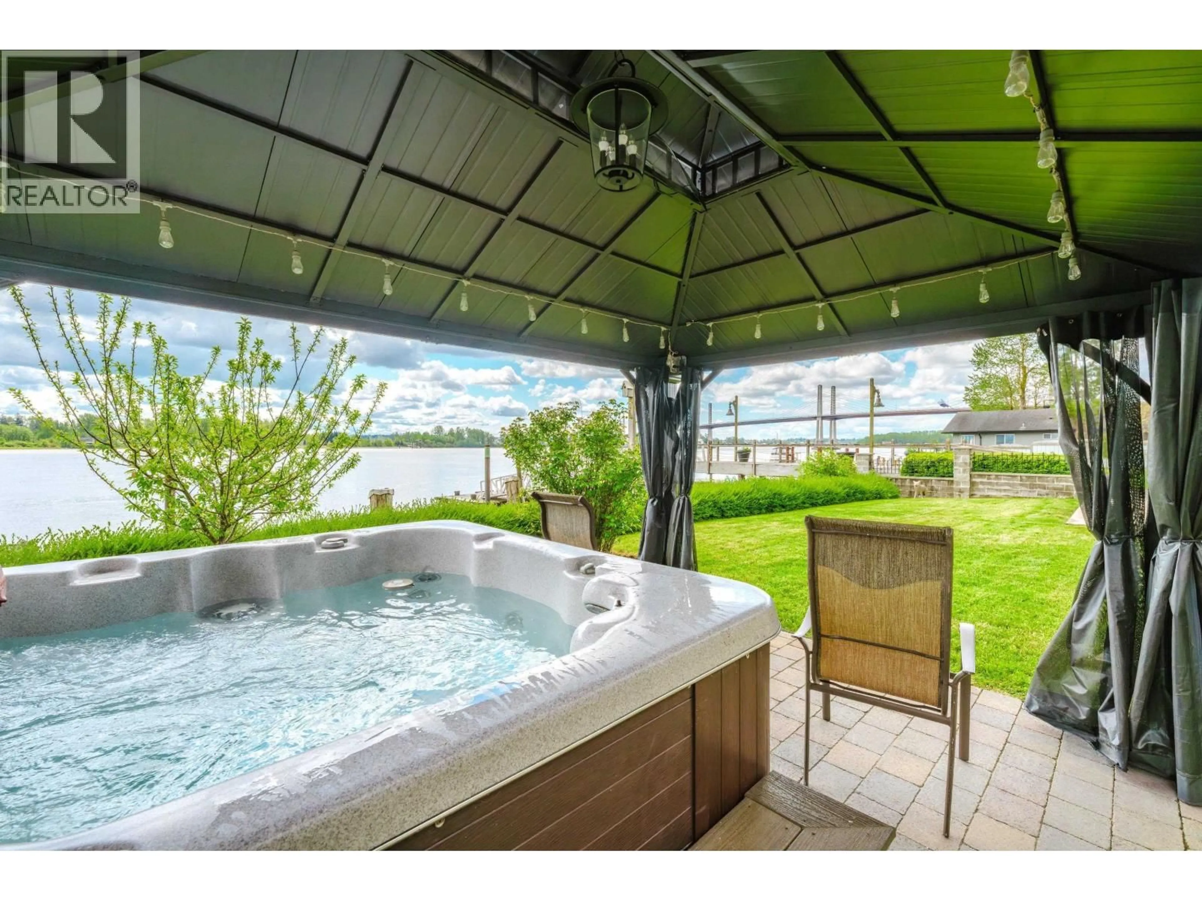 Patio, water/lake/river/ocean view for 20282 WHARF STREET, Maple Ridge British Columbia V2X1A3