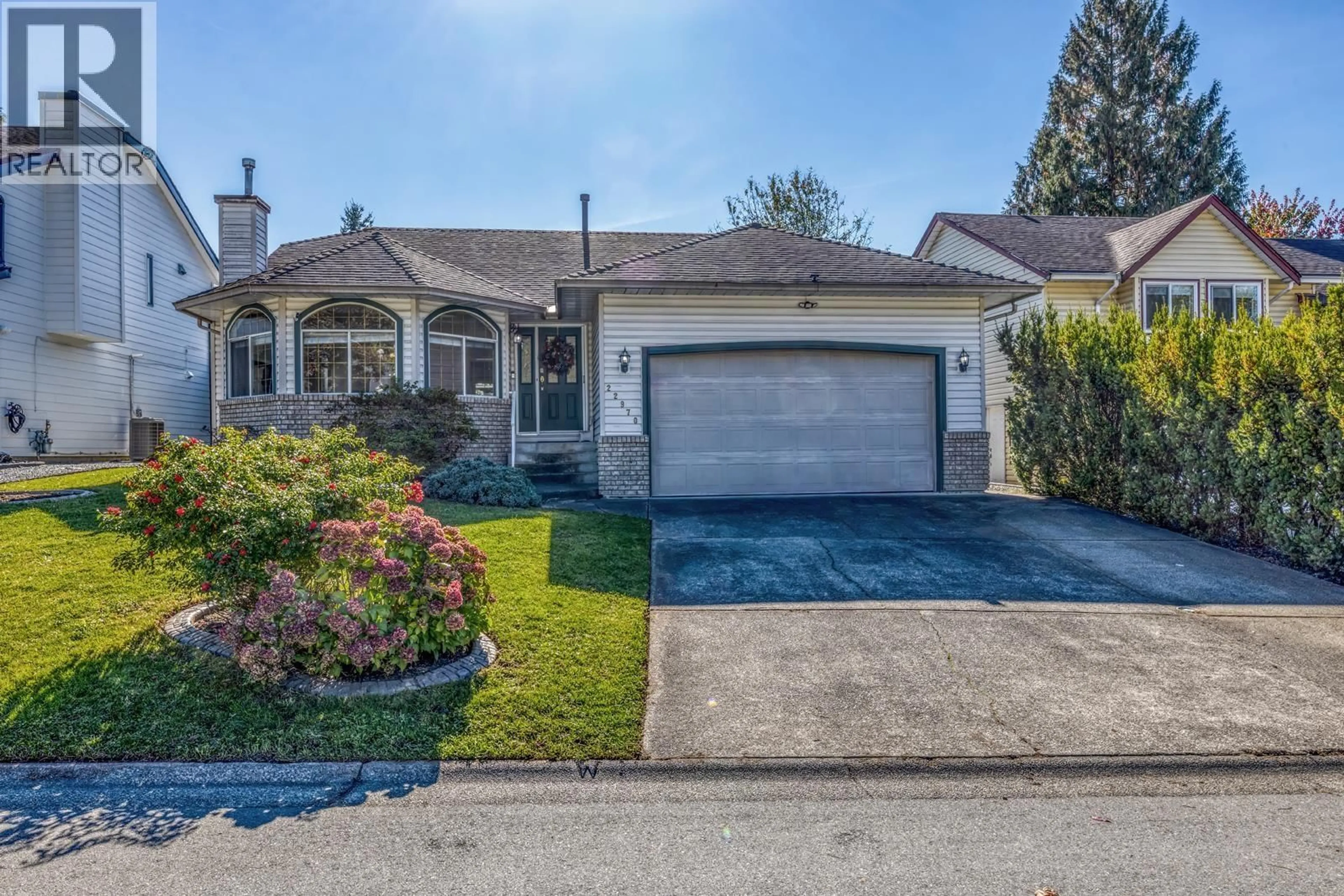 Home with vinyl exterior material, street for 22970 126 AVENUE, Maple Ridge British Columbia V2X0S7
