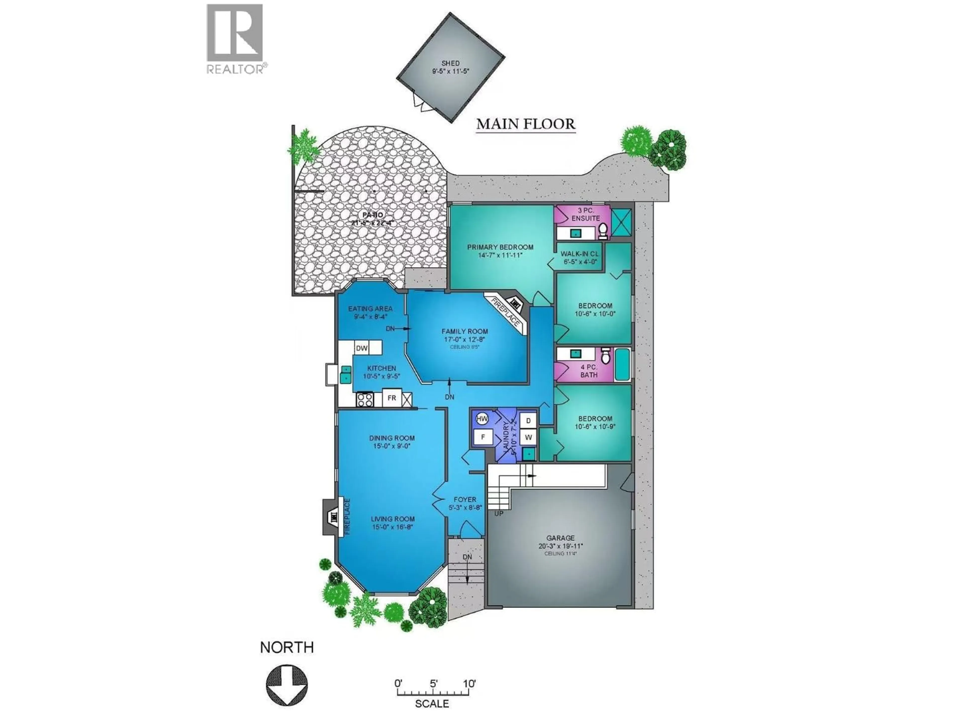 Floor plan for 22970 126 AVENUE, Maple Ridge British Columbia V2X0S7
