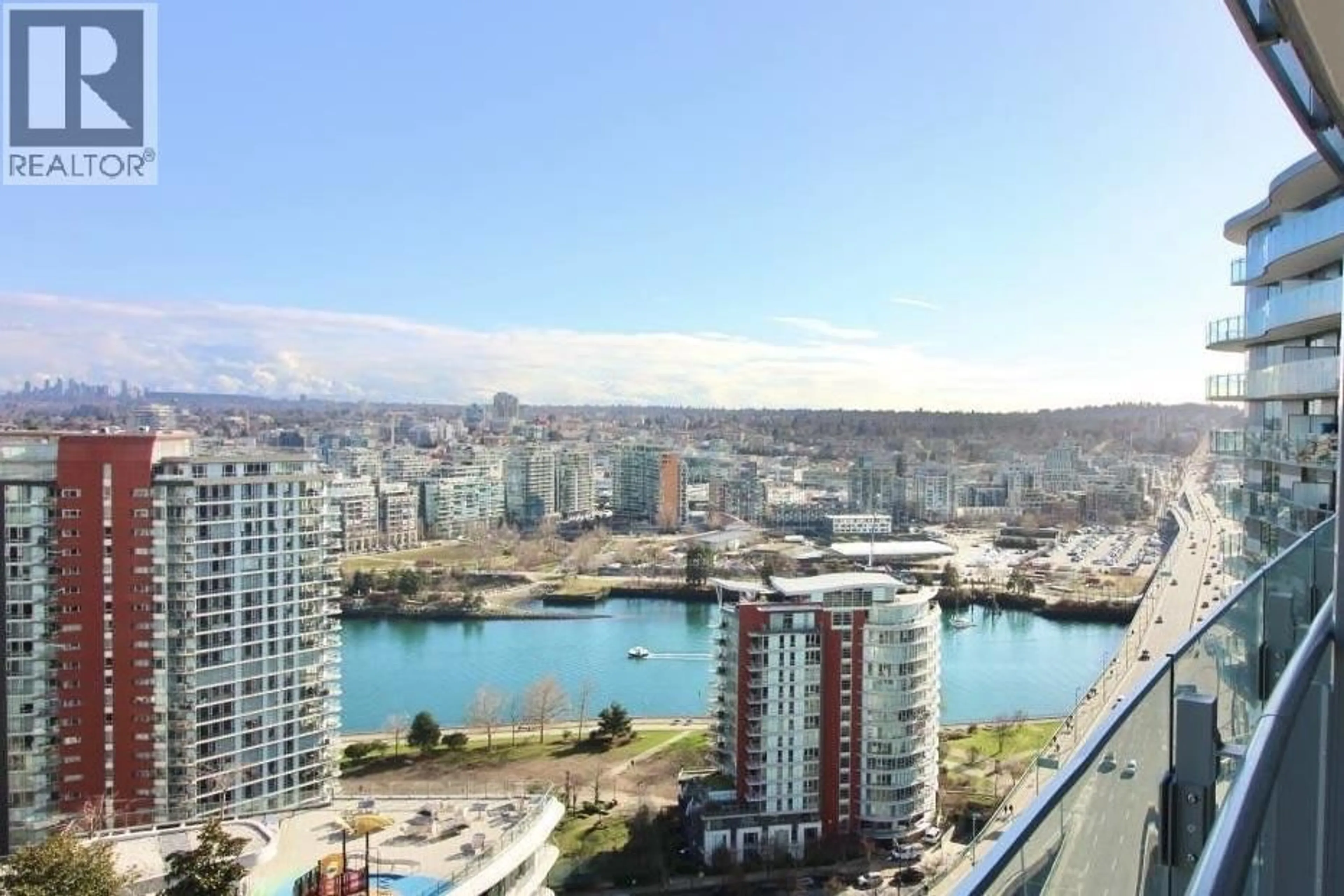 Balcony in the apartment, water/lake/river/ocean view for 2612 - 89 NELSON STREET, Vancouver British Columbia V6Z0E7