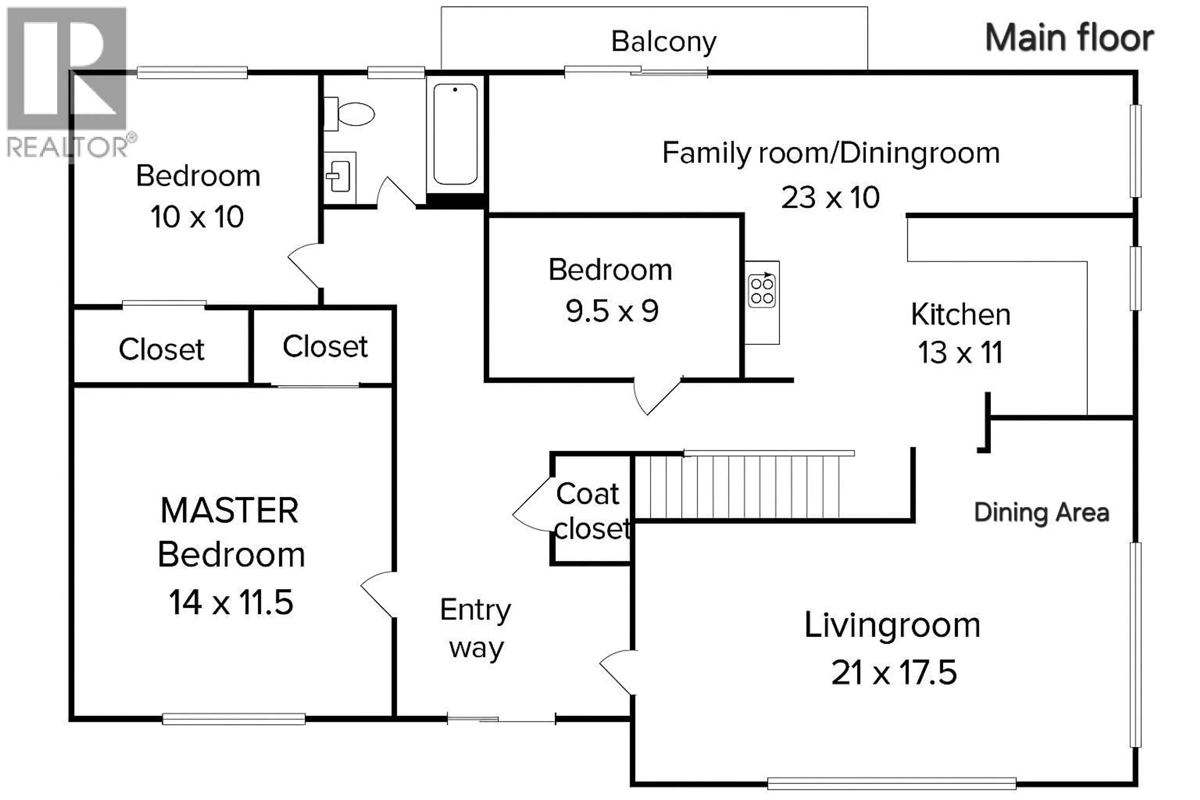Floor plan for 2725 52ND AVENUE, Vancouver British Columbia V5S1S9