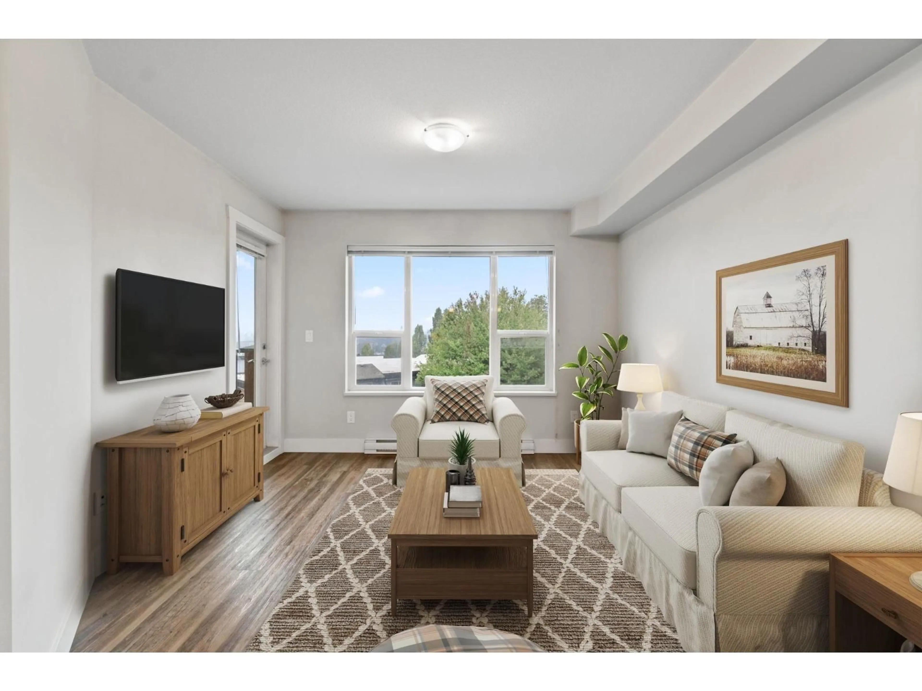 Living room with furniture, unknown for 311 - 2565 CAMPBELL, Abbotsford British Columbia V2S0E3