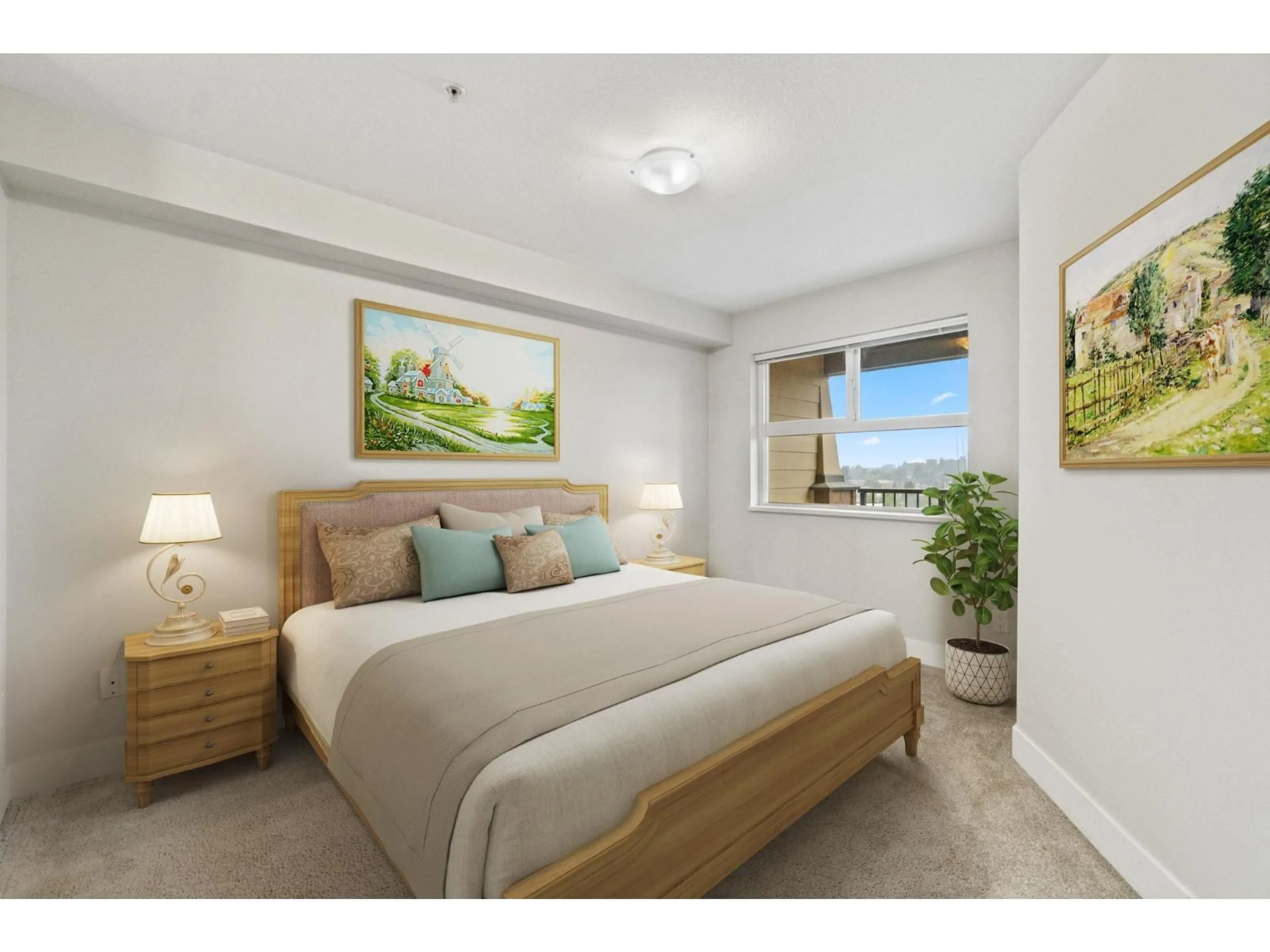Bedroom with bed, unknown for 311 - 2565 CAMPBELL, Abbotsford British Columbia V2S0E3