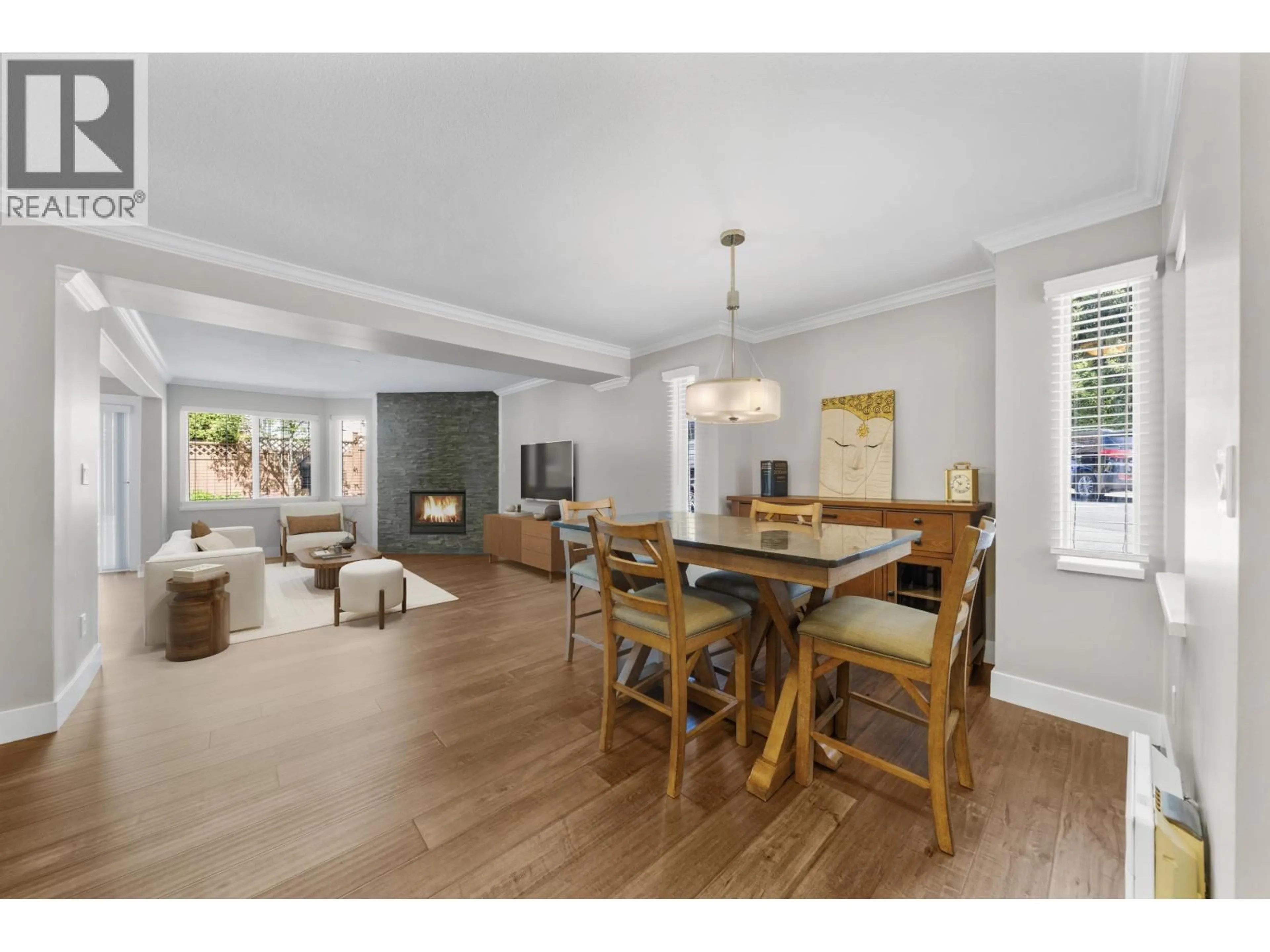 Dining room, wood/laminate floor for 115 - 22515 116 AVENUE, Maple Ridge British Columbia V2X9V1