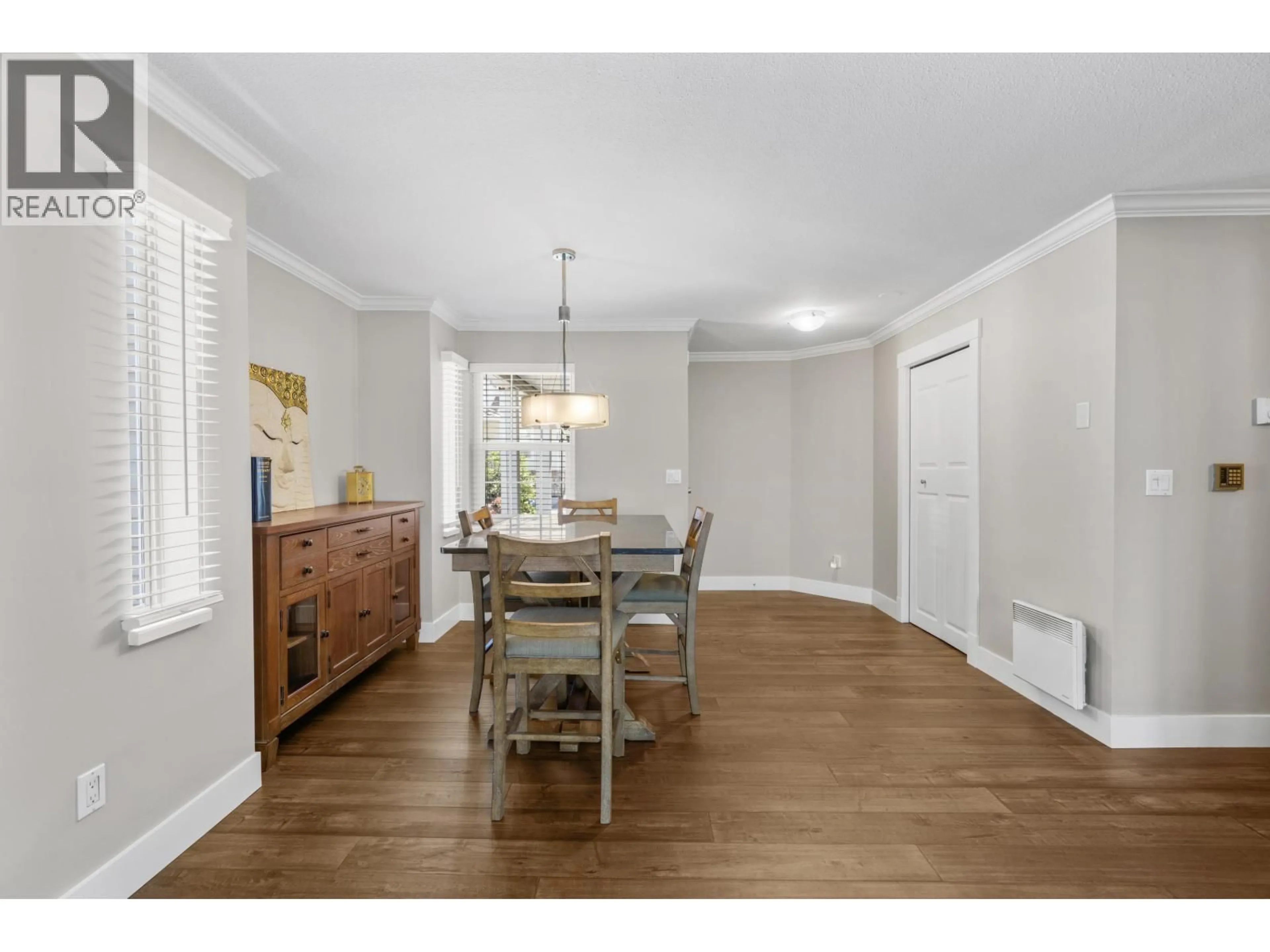 Dining room, wood/laminate floor for 115 - 22515 116 AVENUE, Maple Ridge British Columbia V2X9V1