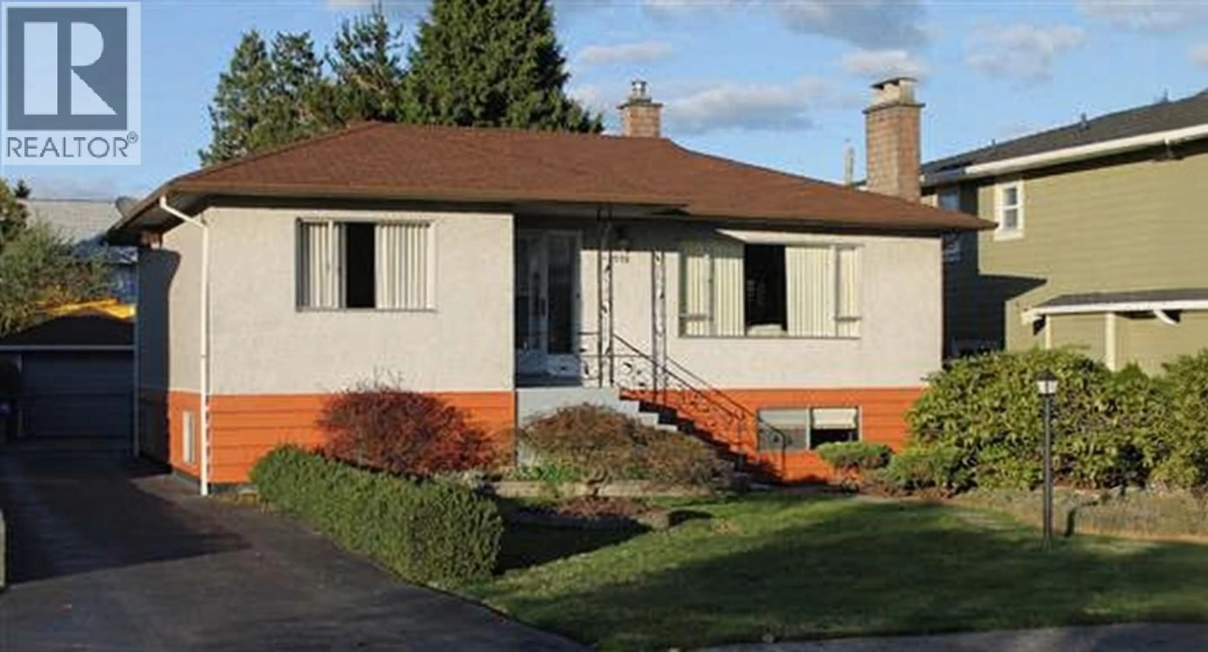 Home with brick exterior material, street for 6779 ELWELL STREET, Burnaby British Columbia V5E1K2