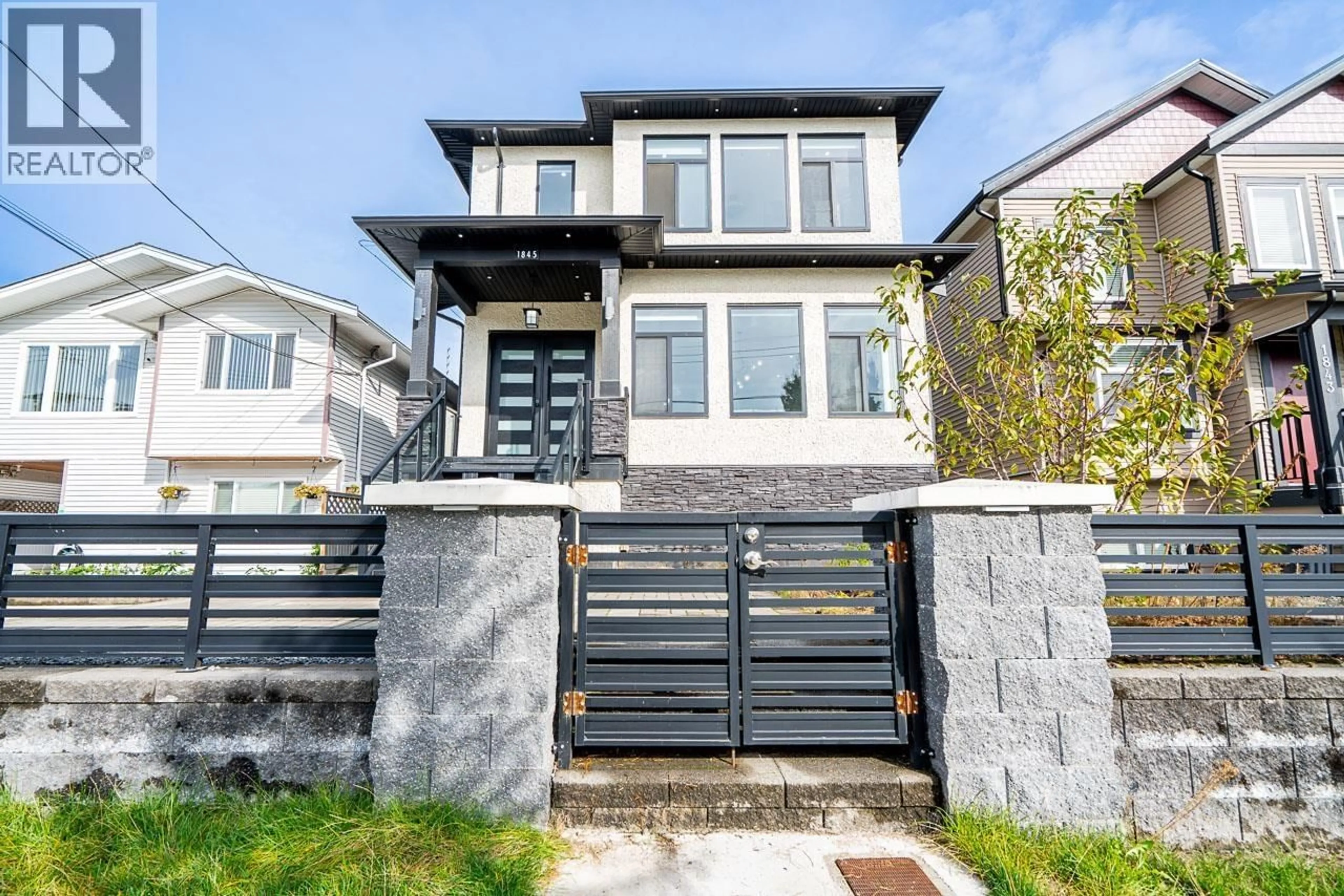 Home with brick exterior material, street for 1845 FRASER AVENUE, Port Coquitlam British Columbia V3B1N2