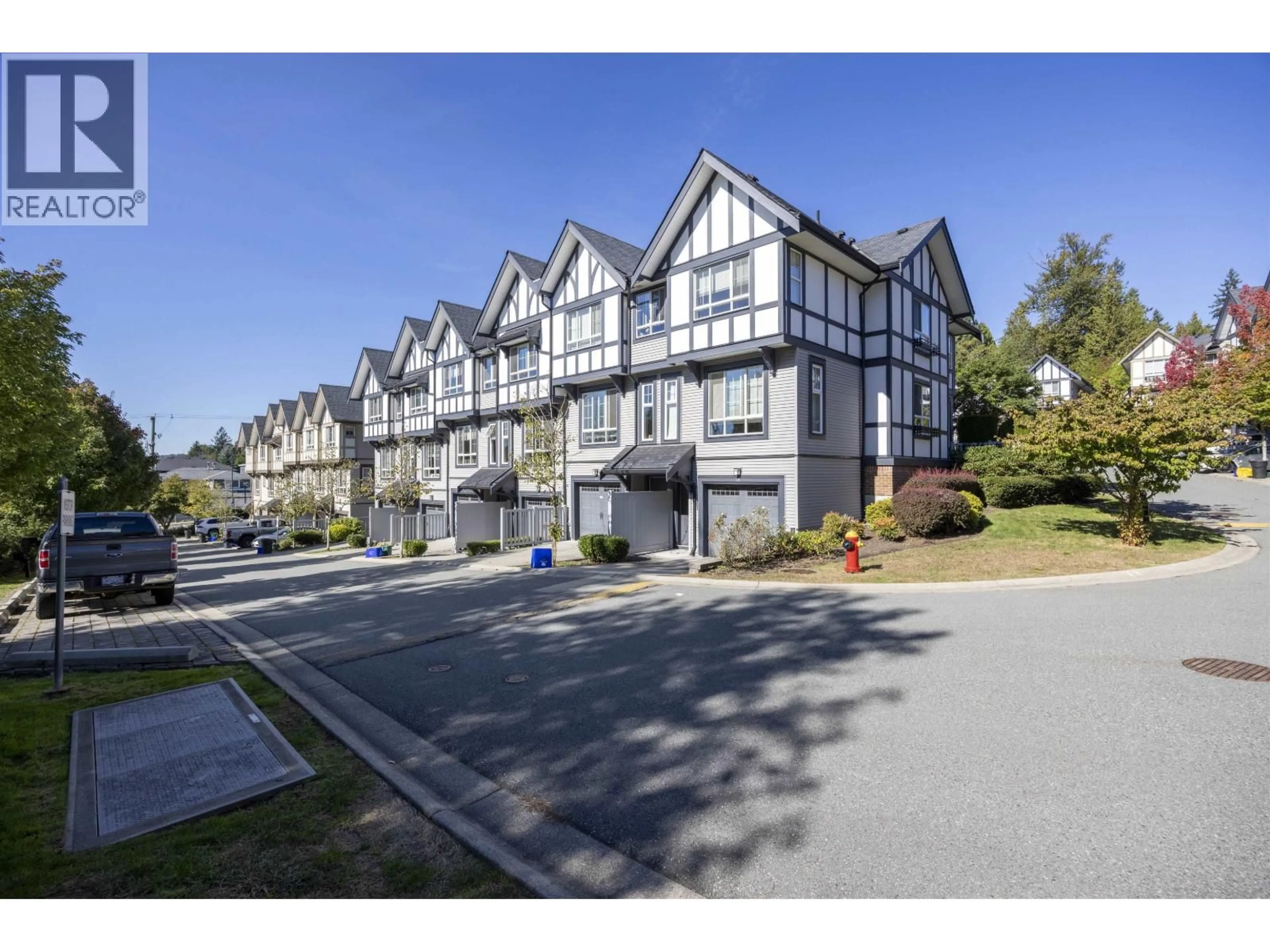 A pic from outside/outdoor area/front of a property/back of a property/a pic from drone, street for 46 - 1338 HAMES CRESCENT, Coquitlam British Columbia V3E0J2