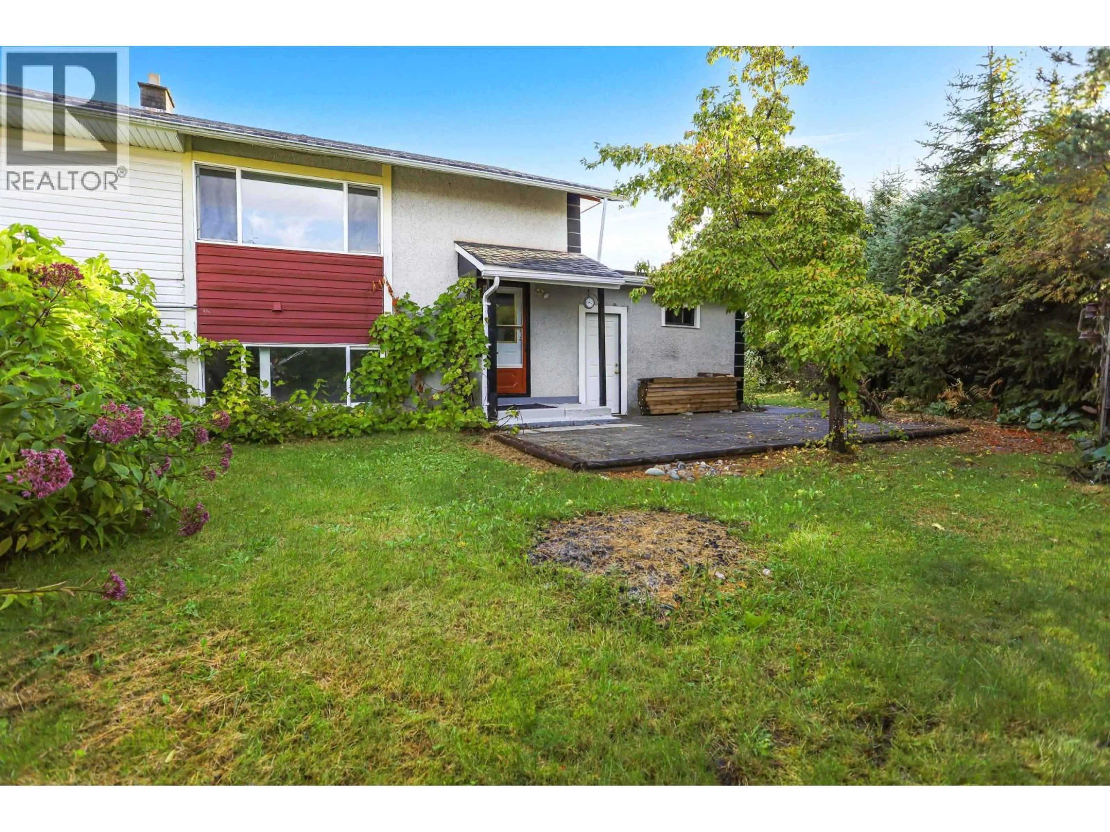 A pic from outside/outdoor area/front of a property/back of a property/a pic from drone, street for 22 GULL STREET, Kitimat British Columbia V8C1N8