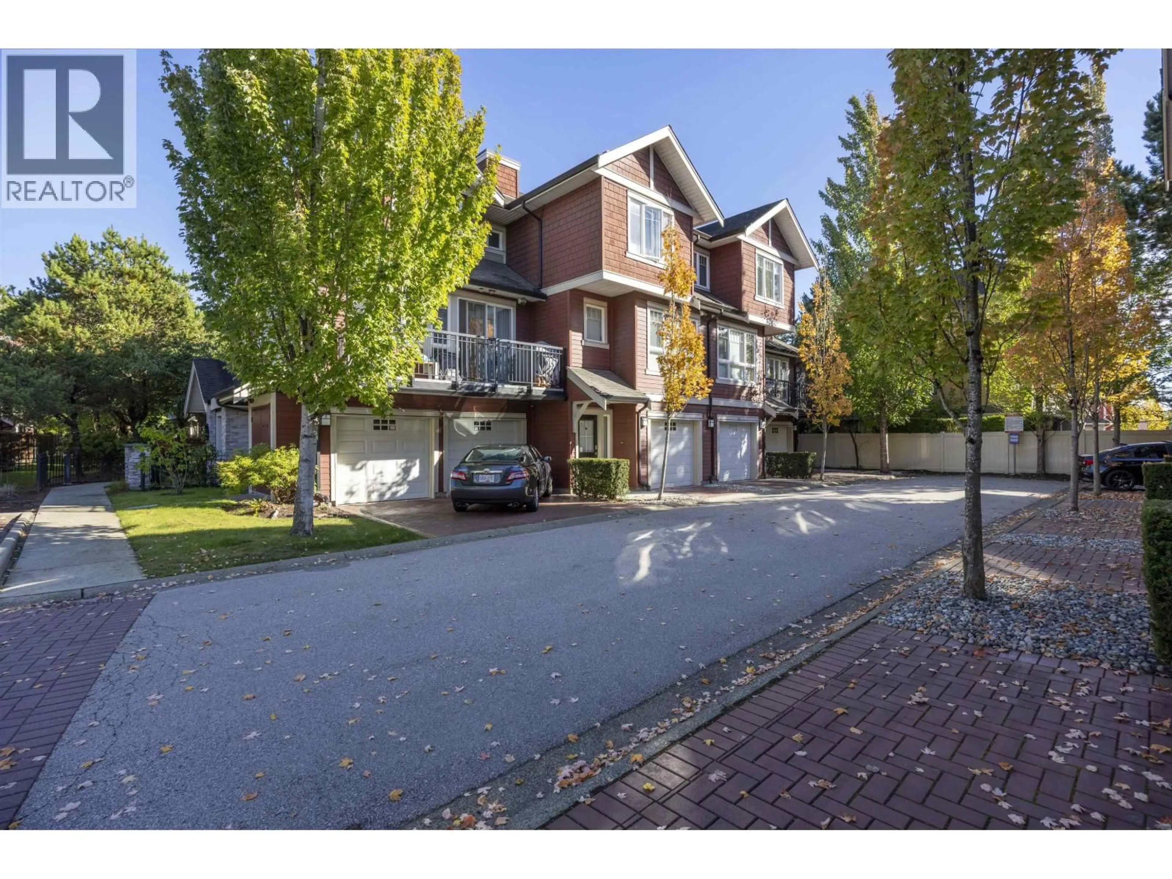 A pic from outside/outdoor area/front of a property/back of a property/a pic from drone, street for 25 - 6188 BIRCH STREET, Richmond British Columbia V6Y0A1