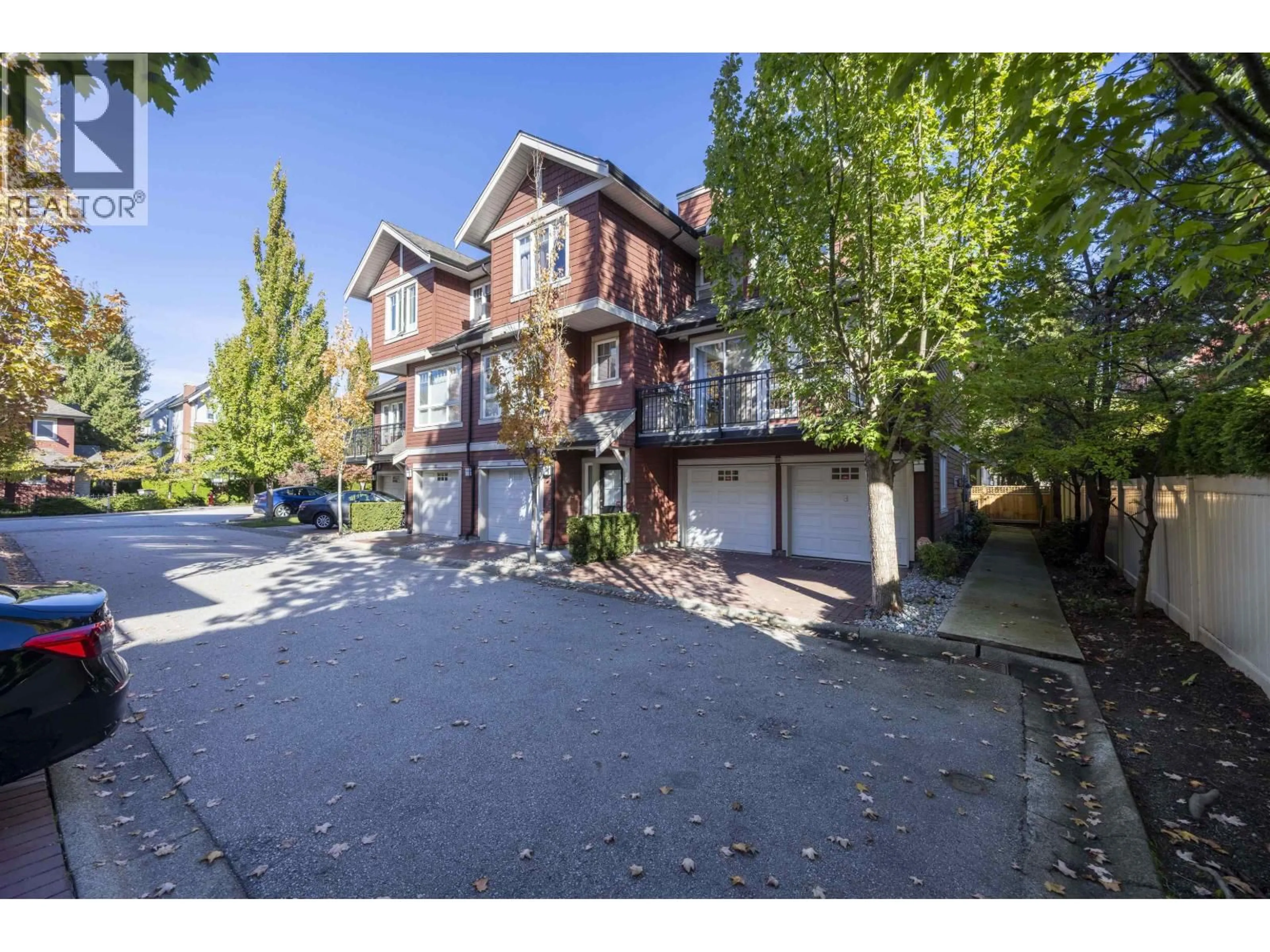 A pic from outside/outdoor area/front of a property/back of a property/a pic from drone, street for 25 - 6188 BIRCH STREET, Richmond British Columbia V6Y0A1