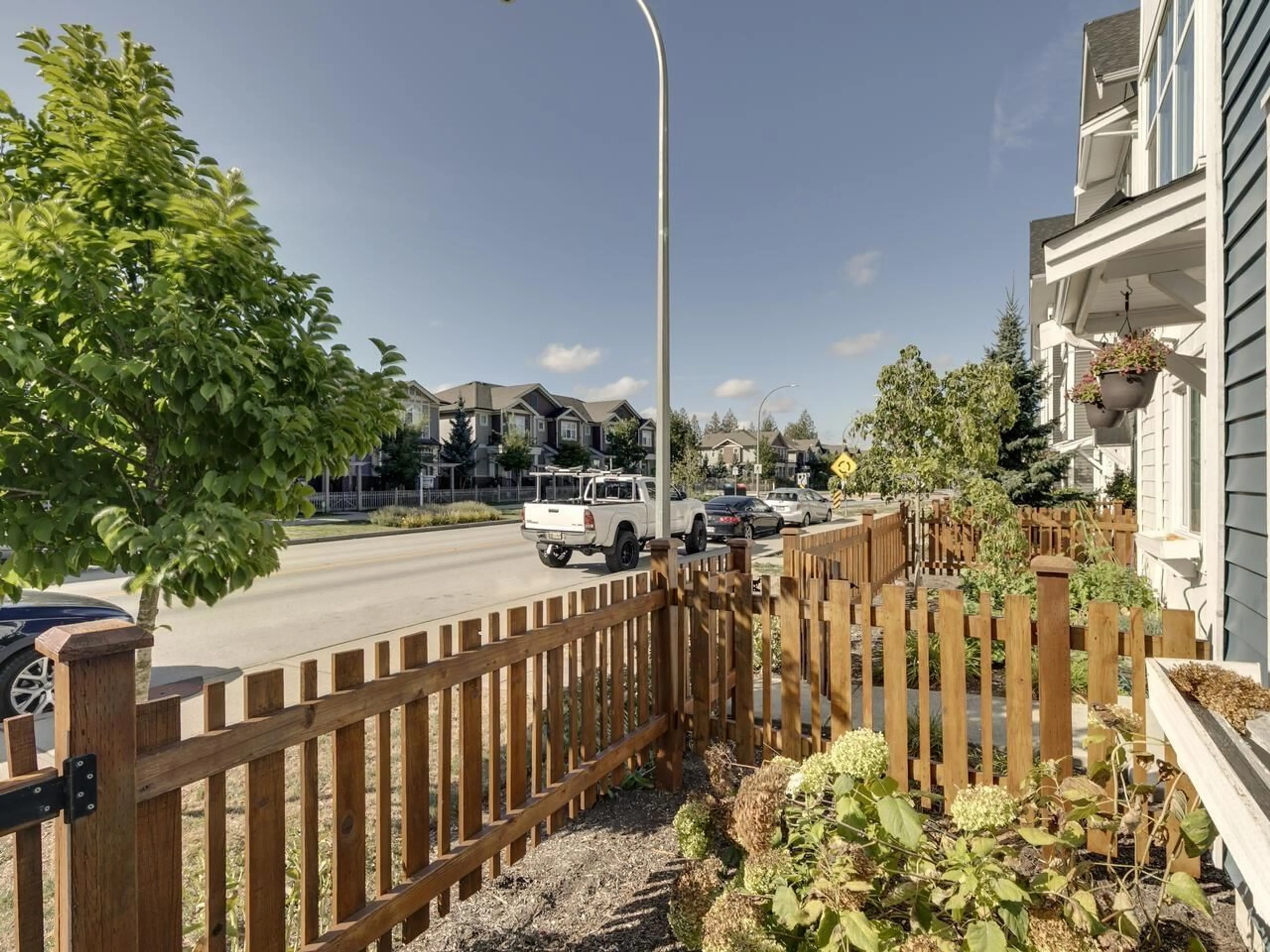 A pic from outside/outdoor area/front of a property/back of a property/a pic from drone, street for 5 - 20451 84, Langley British Columbia V2Y0X5