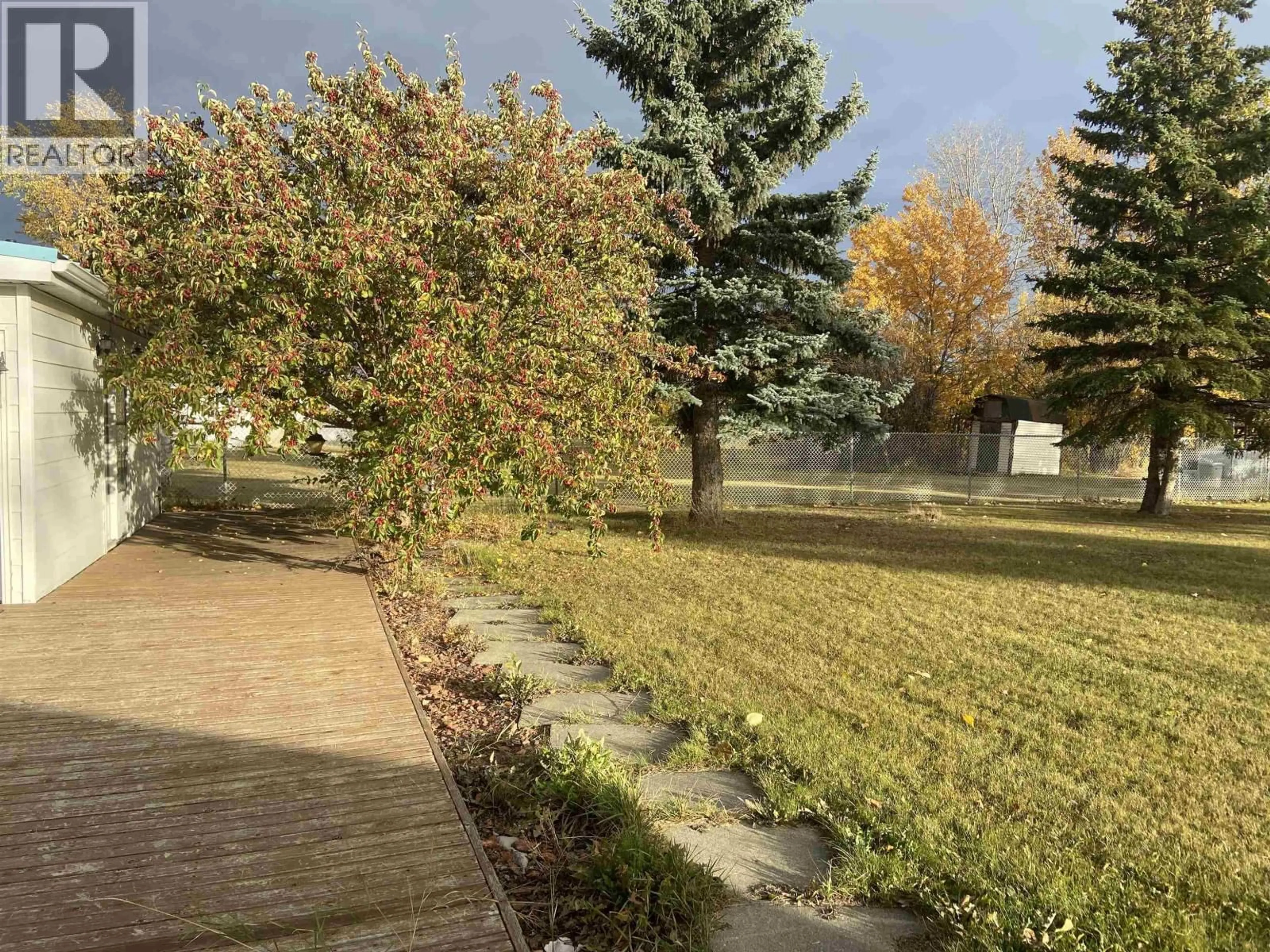 Patio, forest/trees view for 12279 COTTONWOOD AVENUE, Fort St. John British Columbia V1J8B1