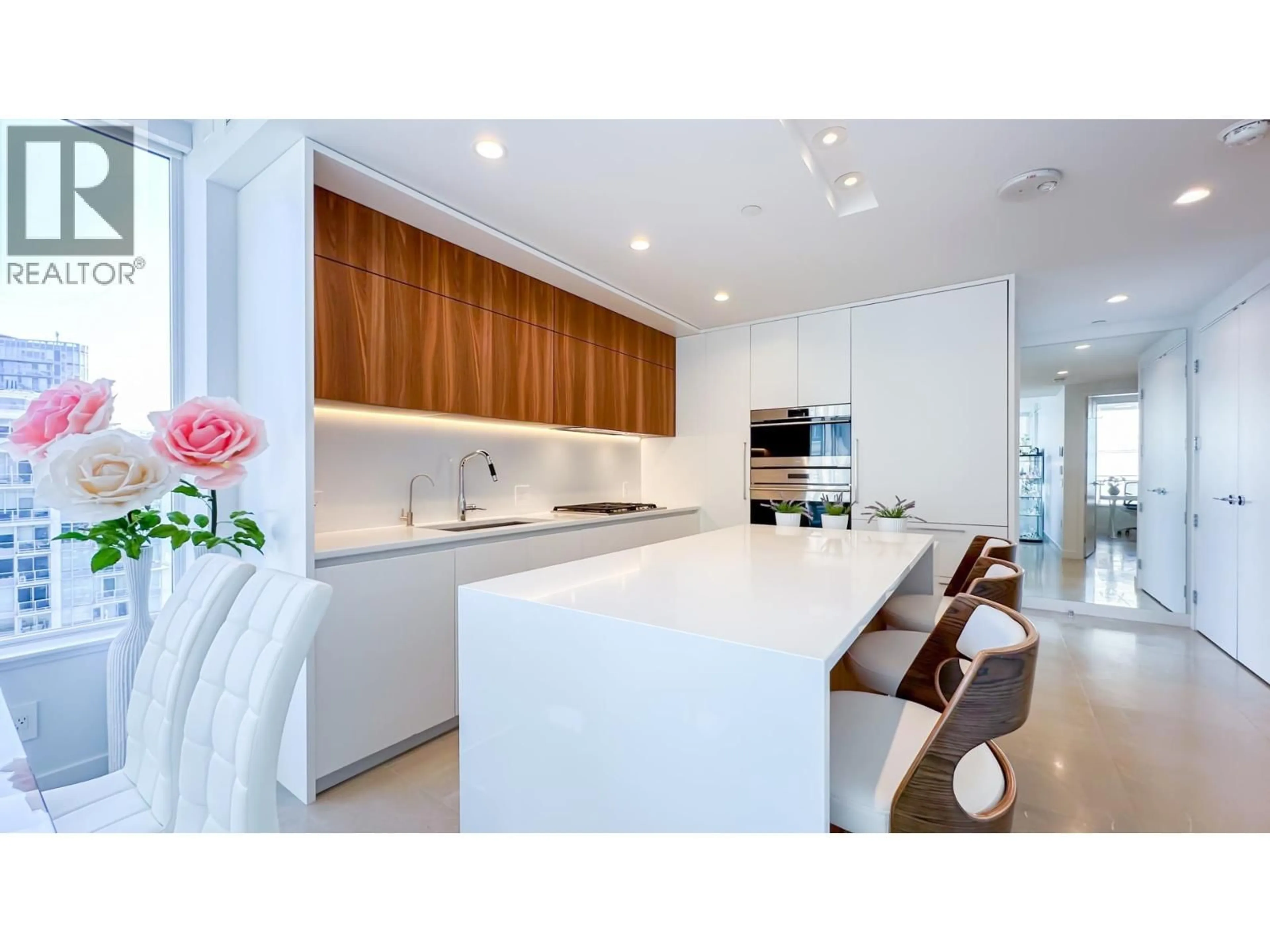 Contemporary kitchen, unknown for 2301 - 885 CAMBIE STREET, Vancouver British Columbia V6B0R6