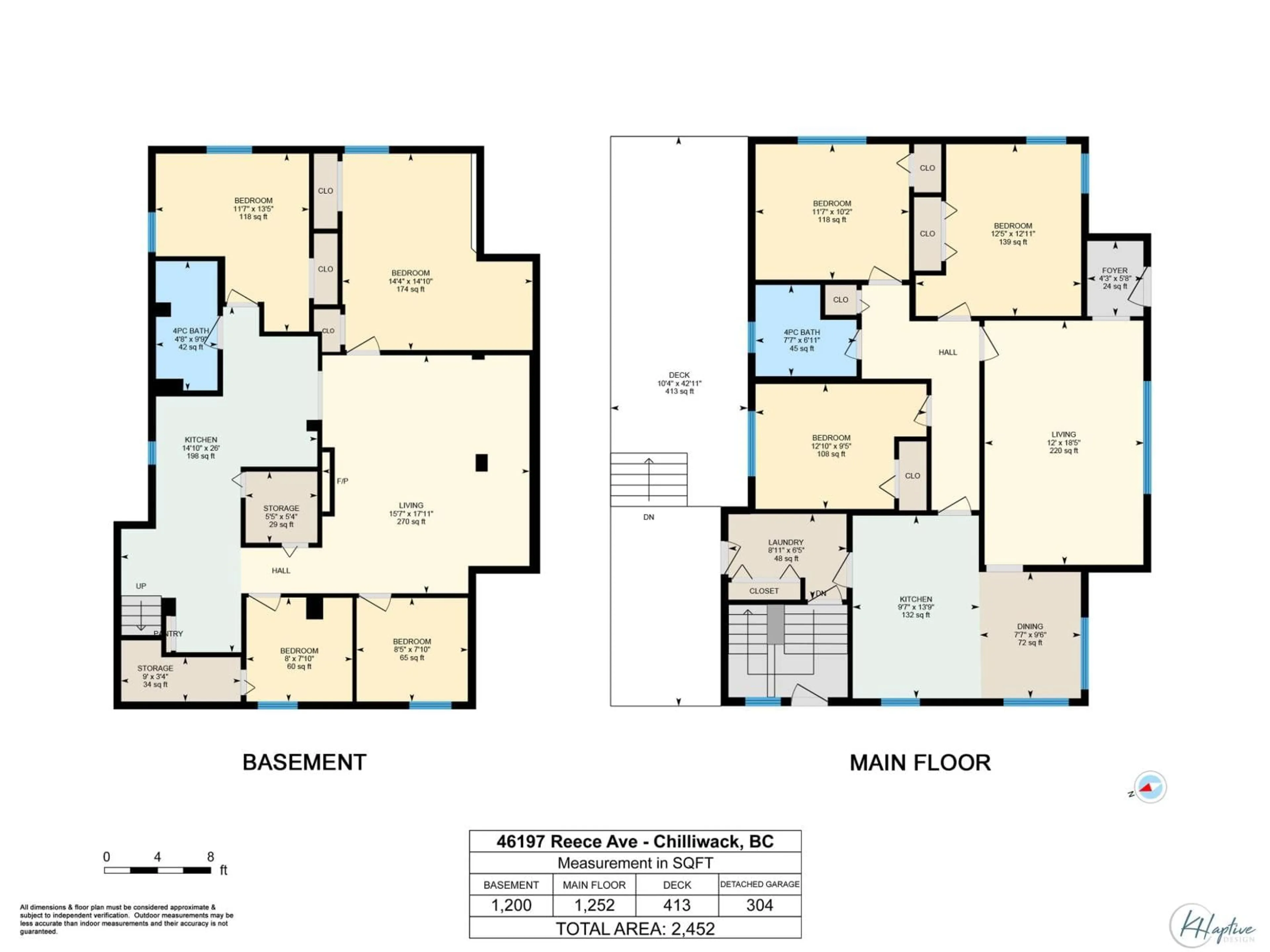 Floor plan for 46197 REECE AVENUE, Chilliwack British Columbia V2P3A8