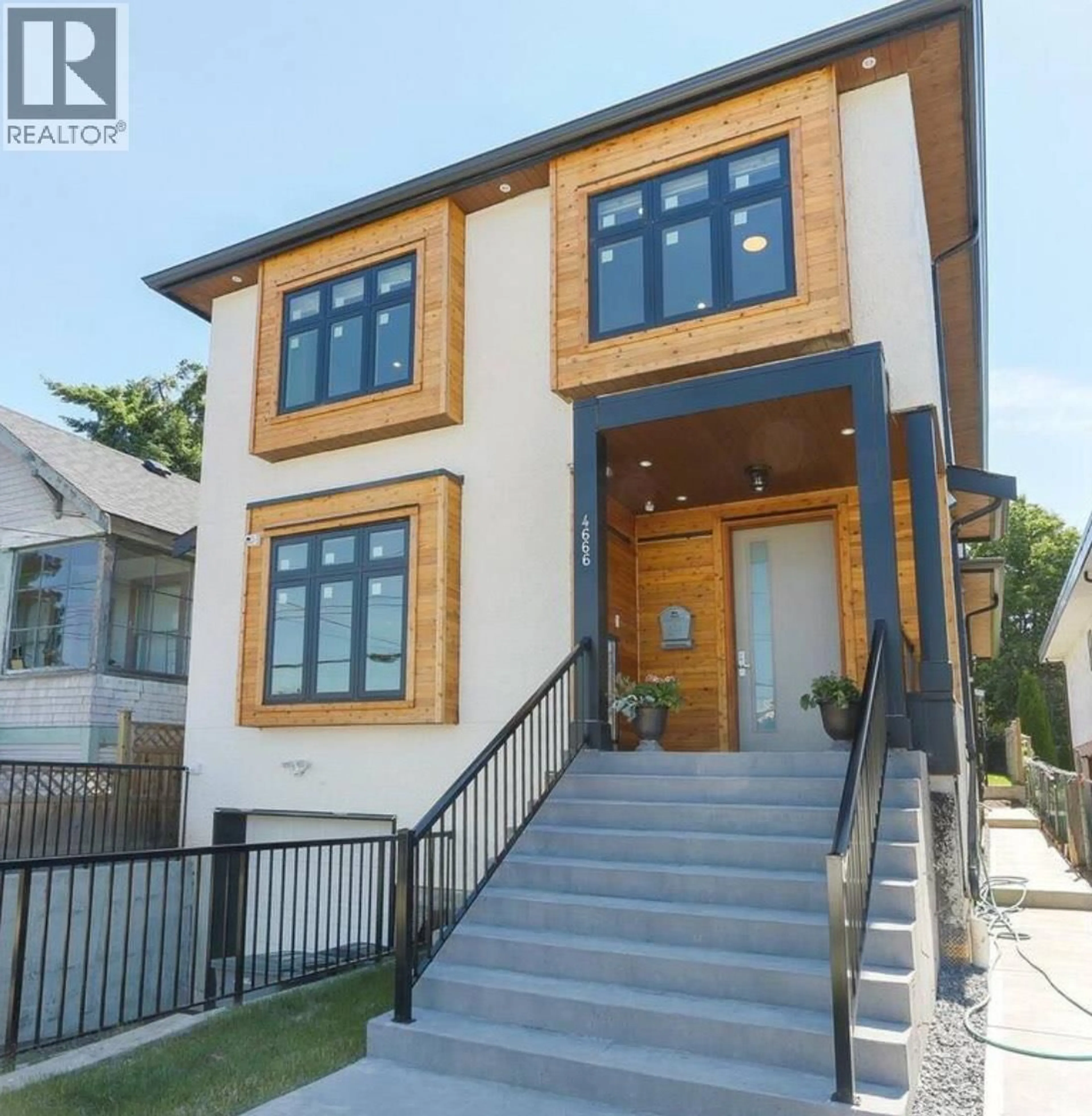 Home with brick exterior material, street for 4666 EARLES STREET, Vancouver British Columbia V5R3R2
