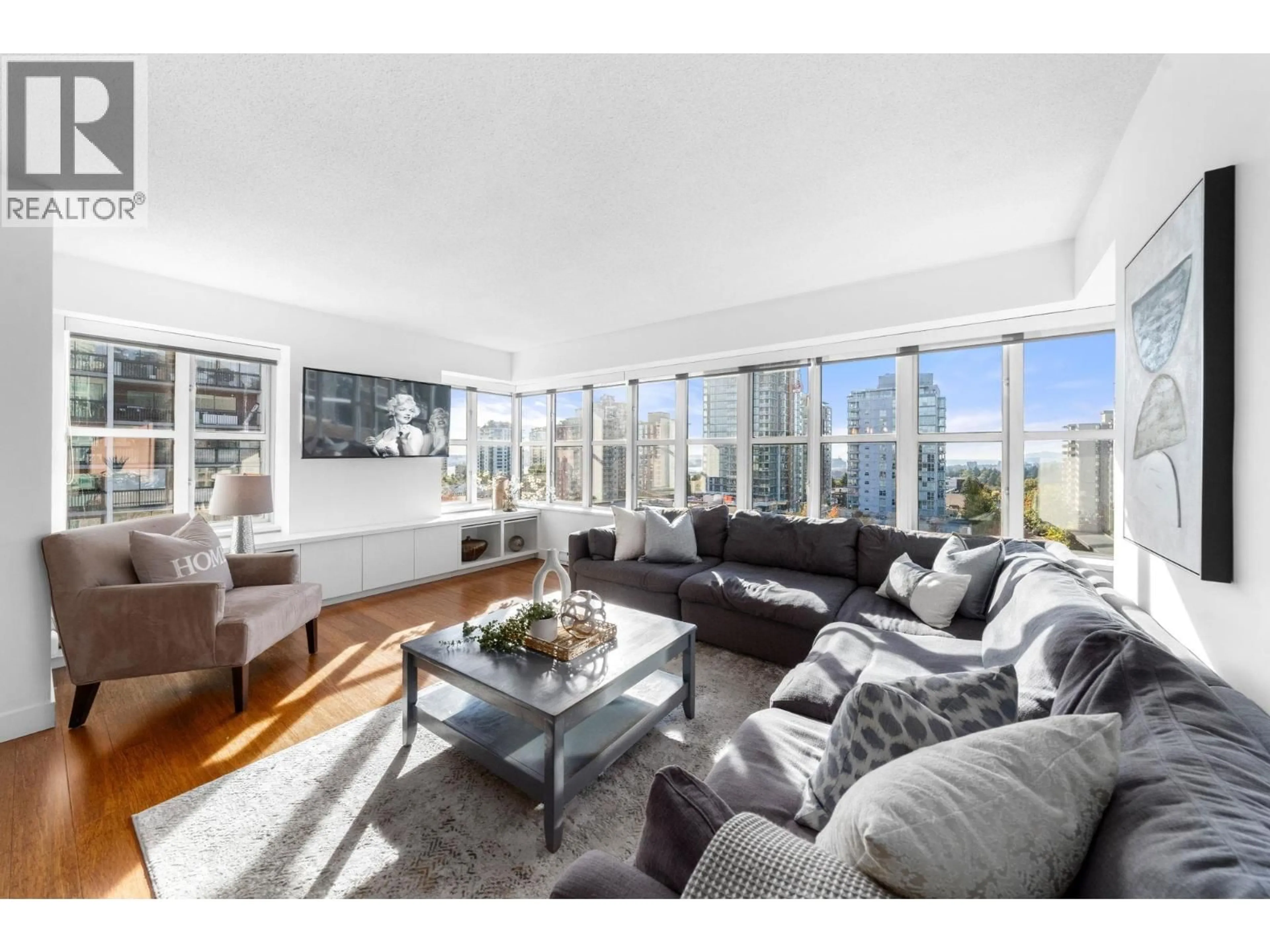 Living room with furniture, unknown for 804 - 1555 EASTERN AVENUE, North Vancouver British Columbia V7L3G2