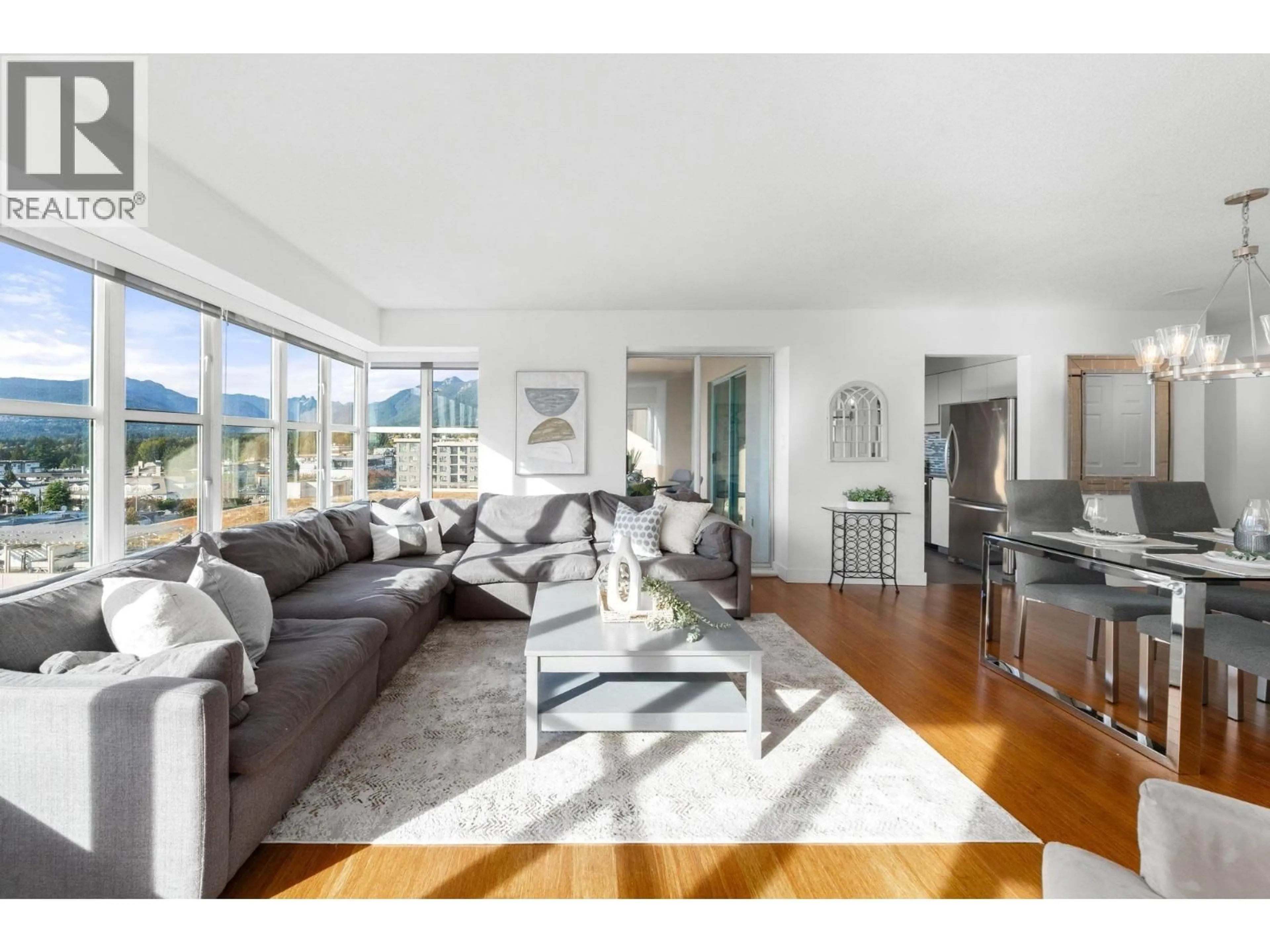Living room with furniture, unknown for 804 - 1555 EASTERN AVENUE, North Vancouver British Columbia V7L3G2