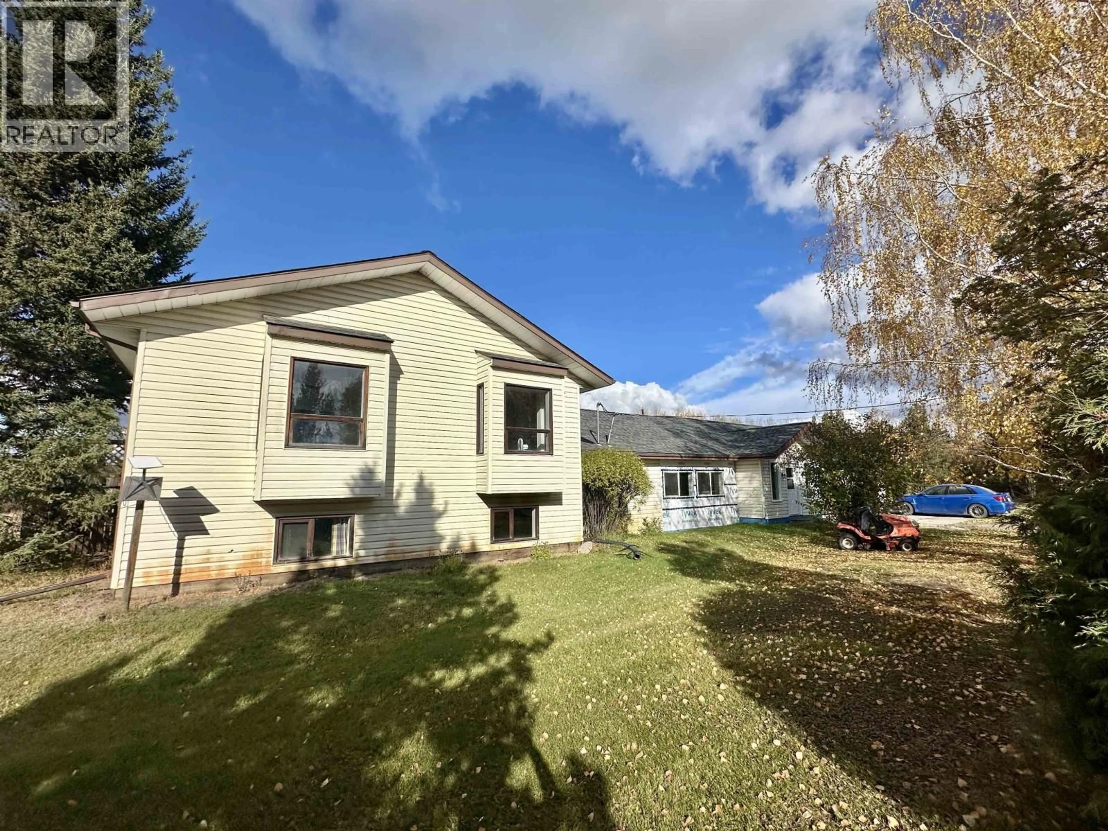 A pic from outside/outdoor area/front of a property/back of a property/a pic from drone, mountain view for 12290 STURGEON POINT ROAD, Vanderhoof British Columbia V0J3A2