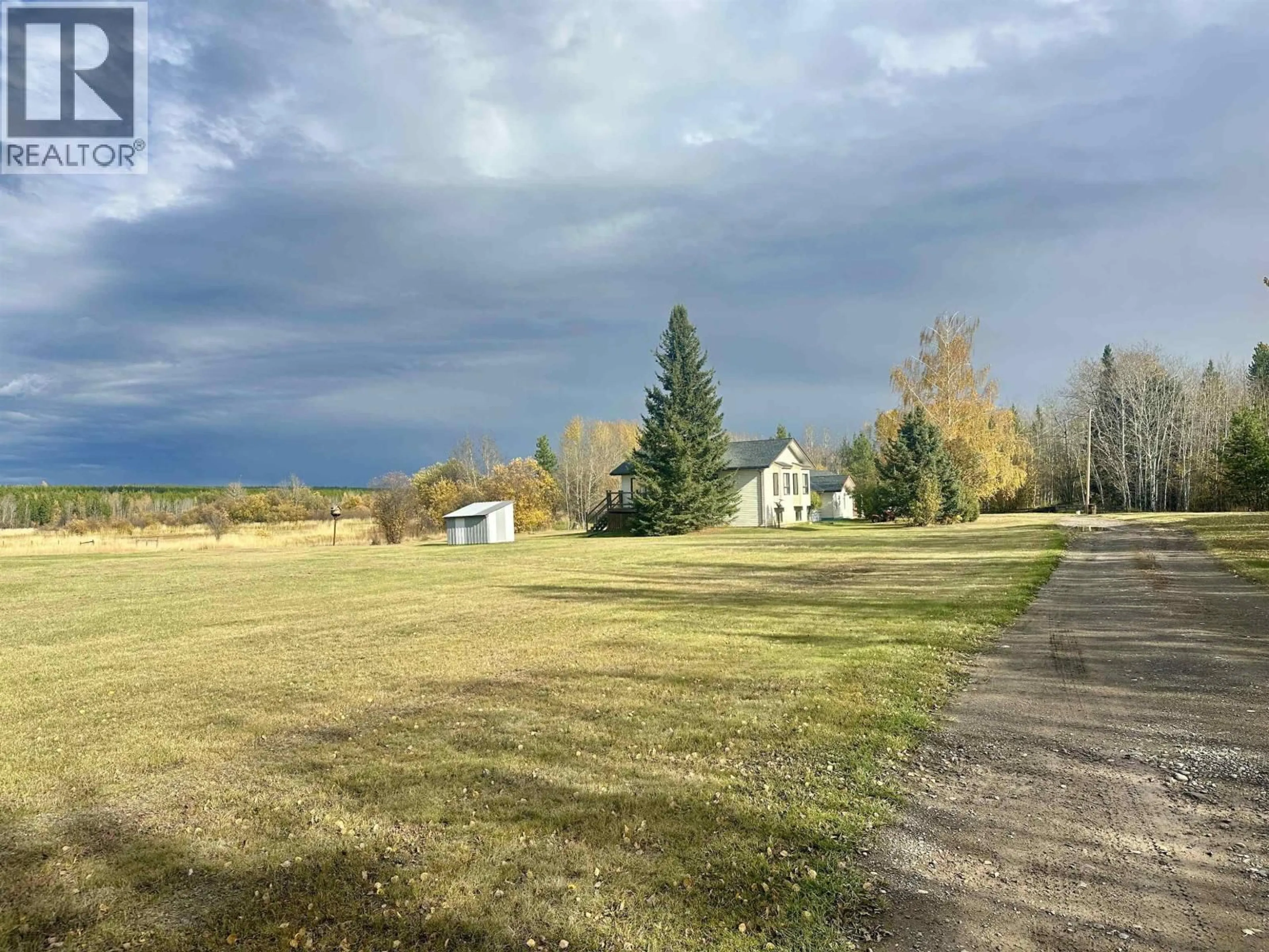 A pic from outside/outdoor area/front of a property/back of a property/a pic from drone, mountain view for 12290 STURGEON POINT ROAD, Vanderhoof British Columbia V0J3A2