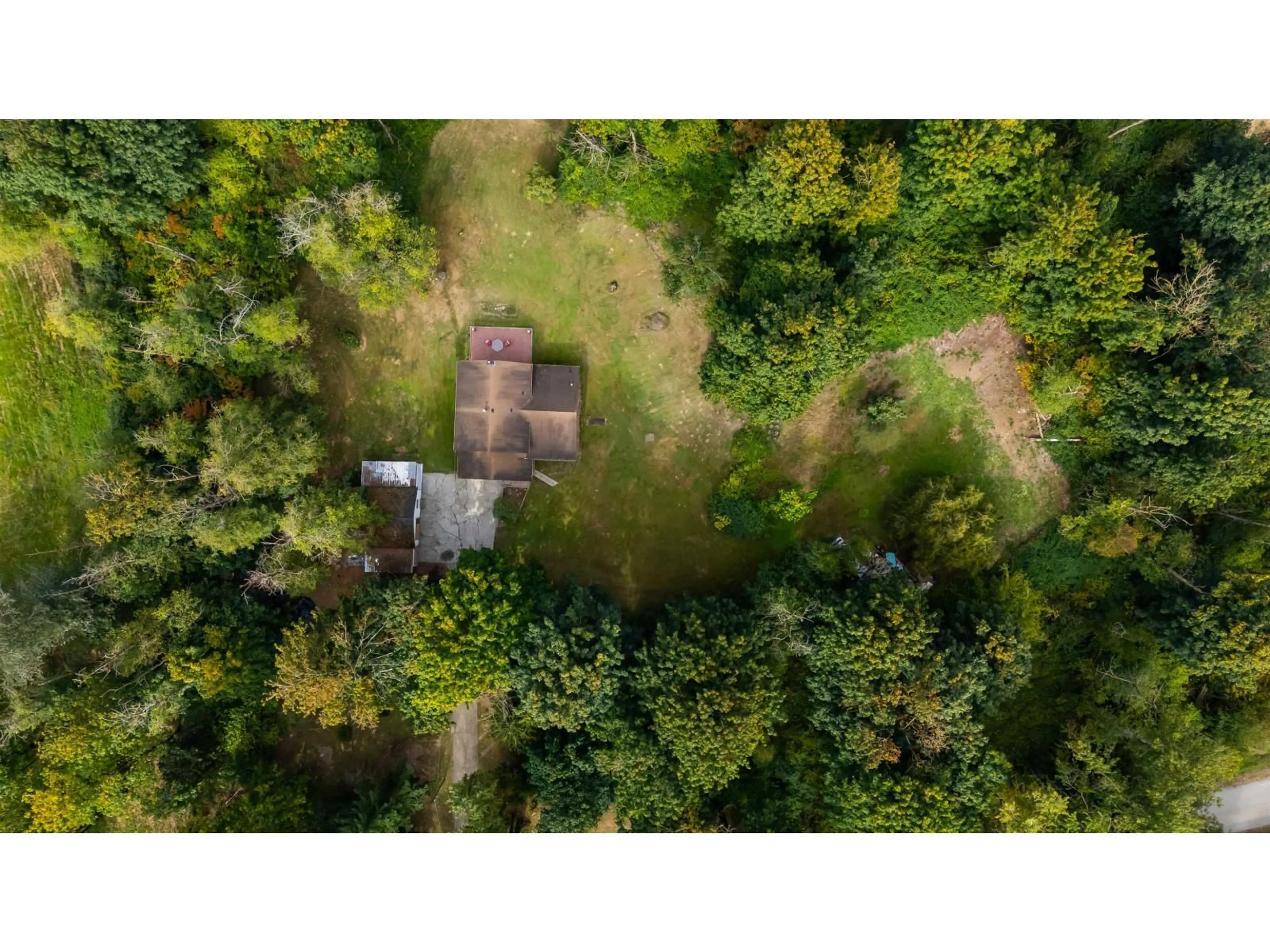 A pic from outside/outdoor area/front of a property/back of a property/a pic from drone, forest/trees view for 27355 12B, Langley British Columbia V4W2P7