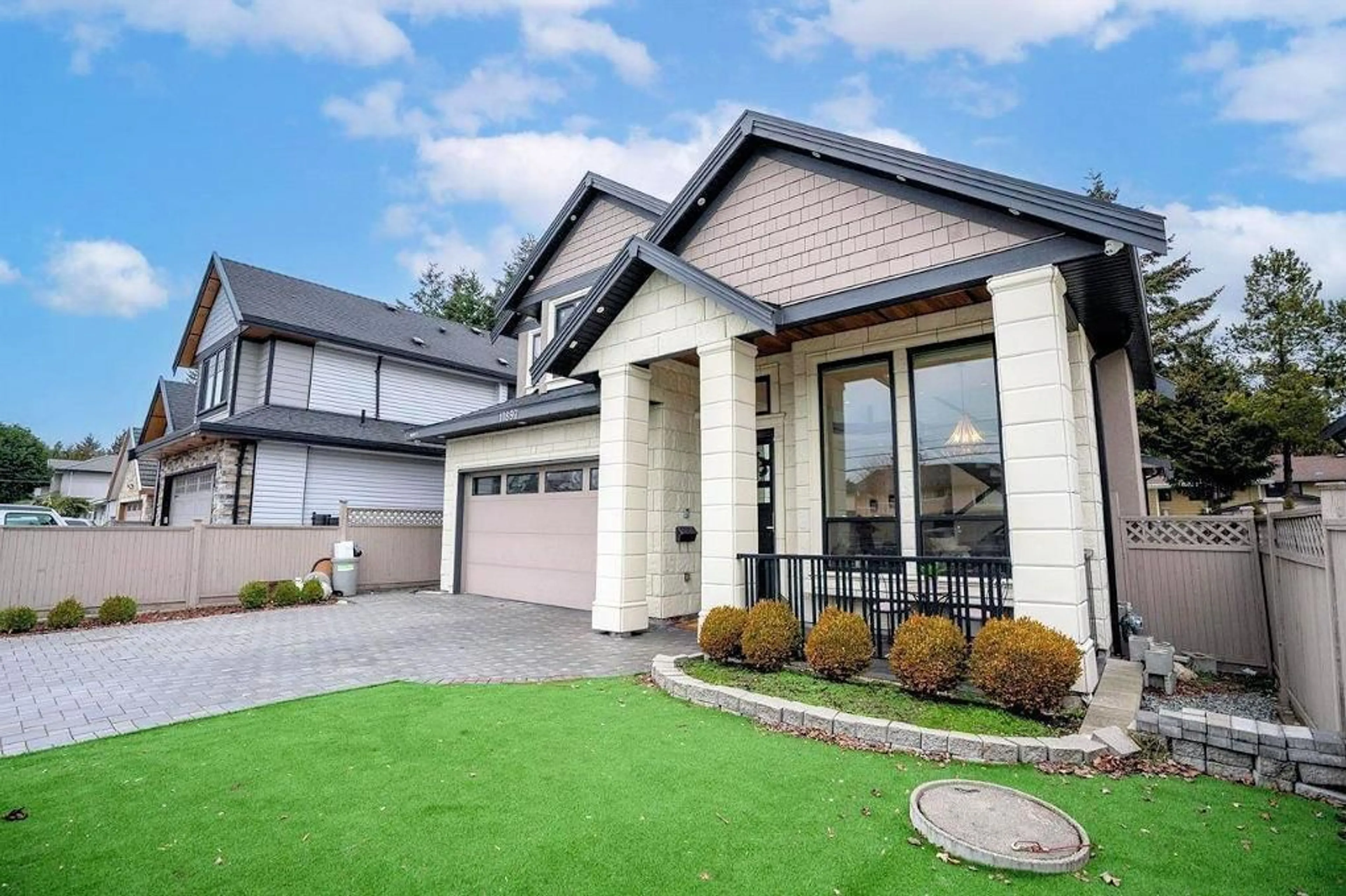 Home with brick exterior material, street for 11897 82, Delta British Columbia V4C2C6