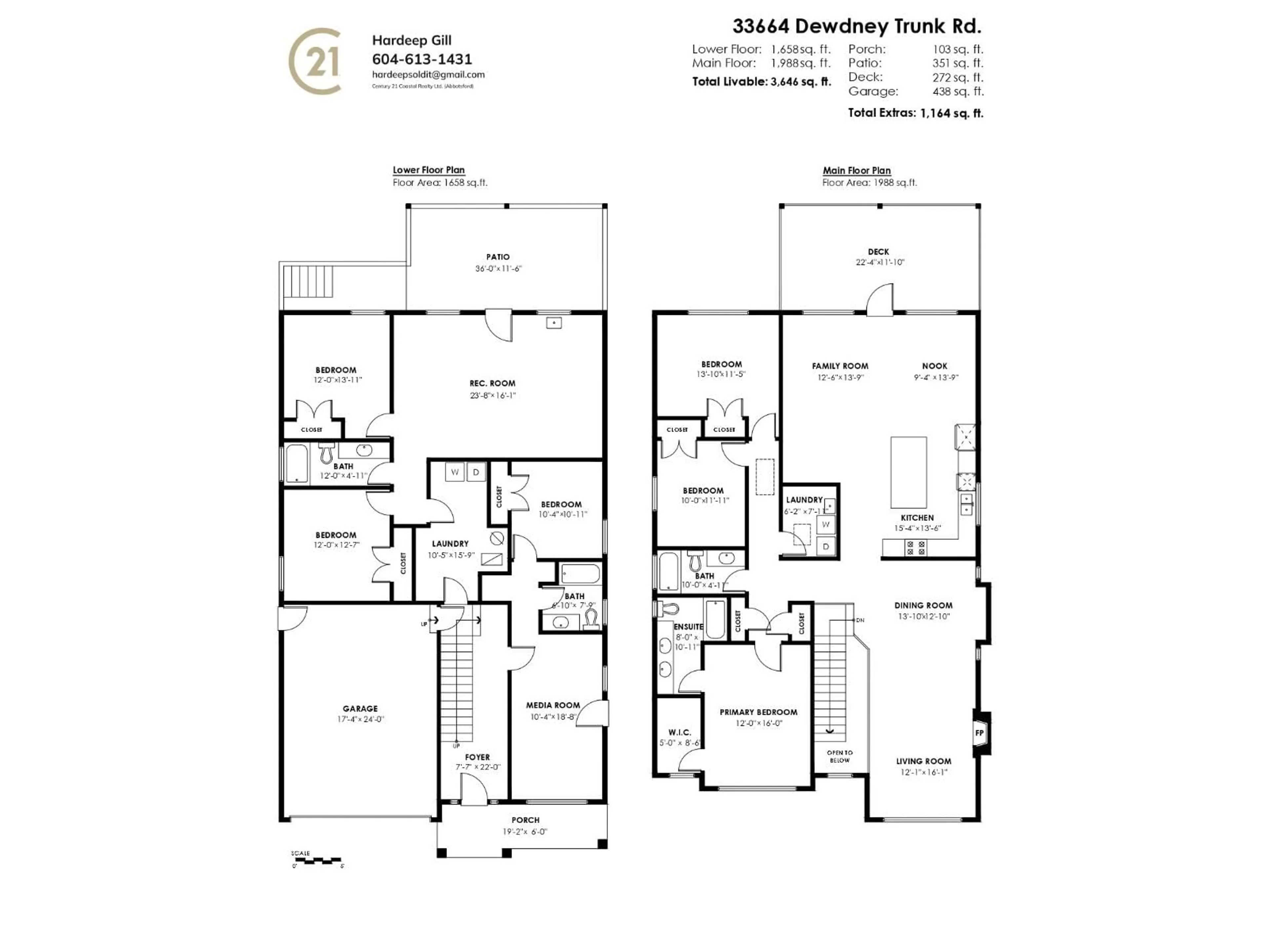 Floor plan for 33664 DEWDNEY TRUNK, Mission British Columbia V2V6Y4