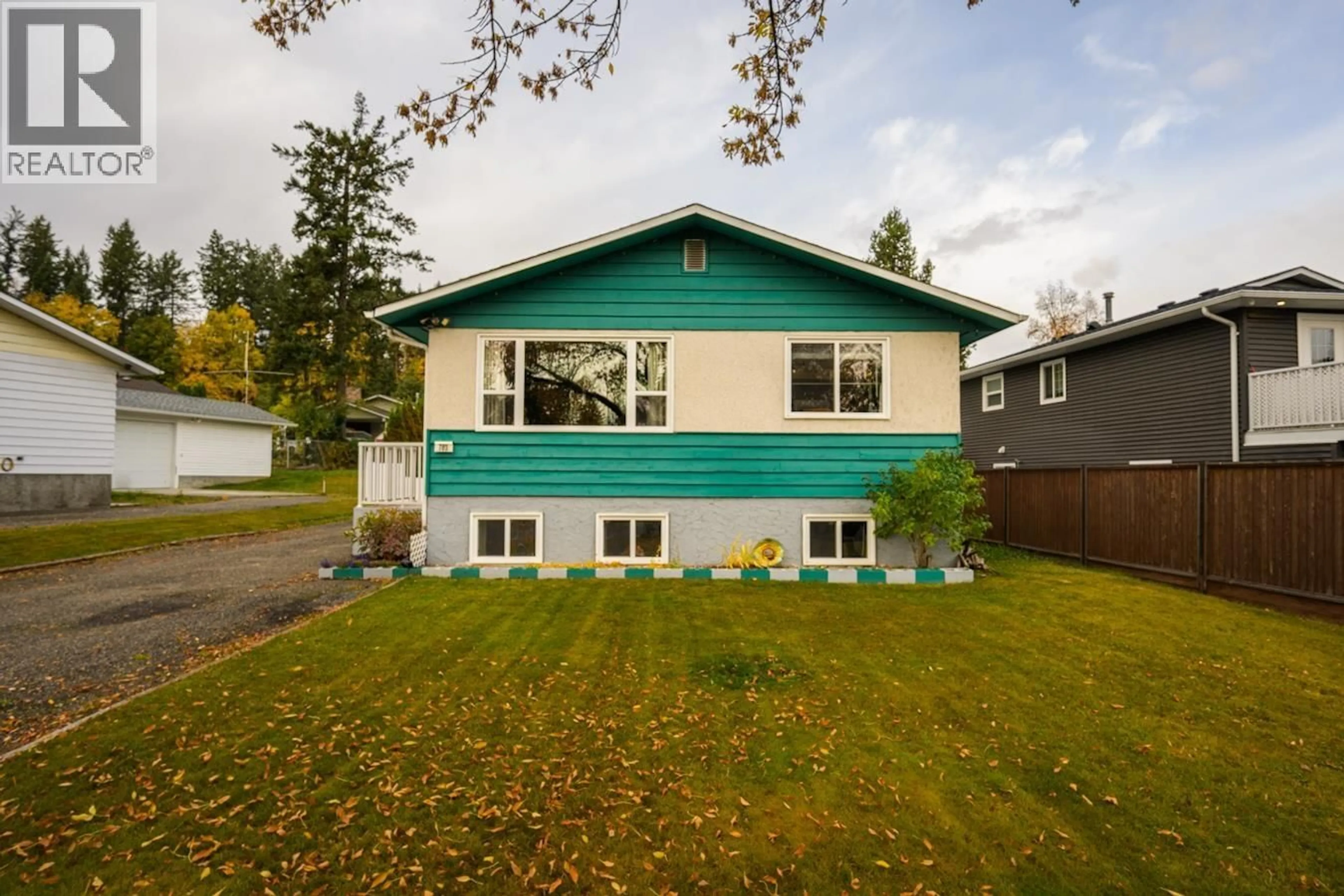 Home with vinyl exterior material, street for 783 NORTH OSPIKA BOULEVARD, Prince George British Columbia V2M6K6