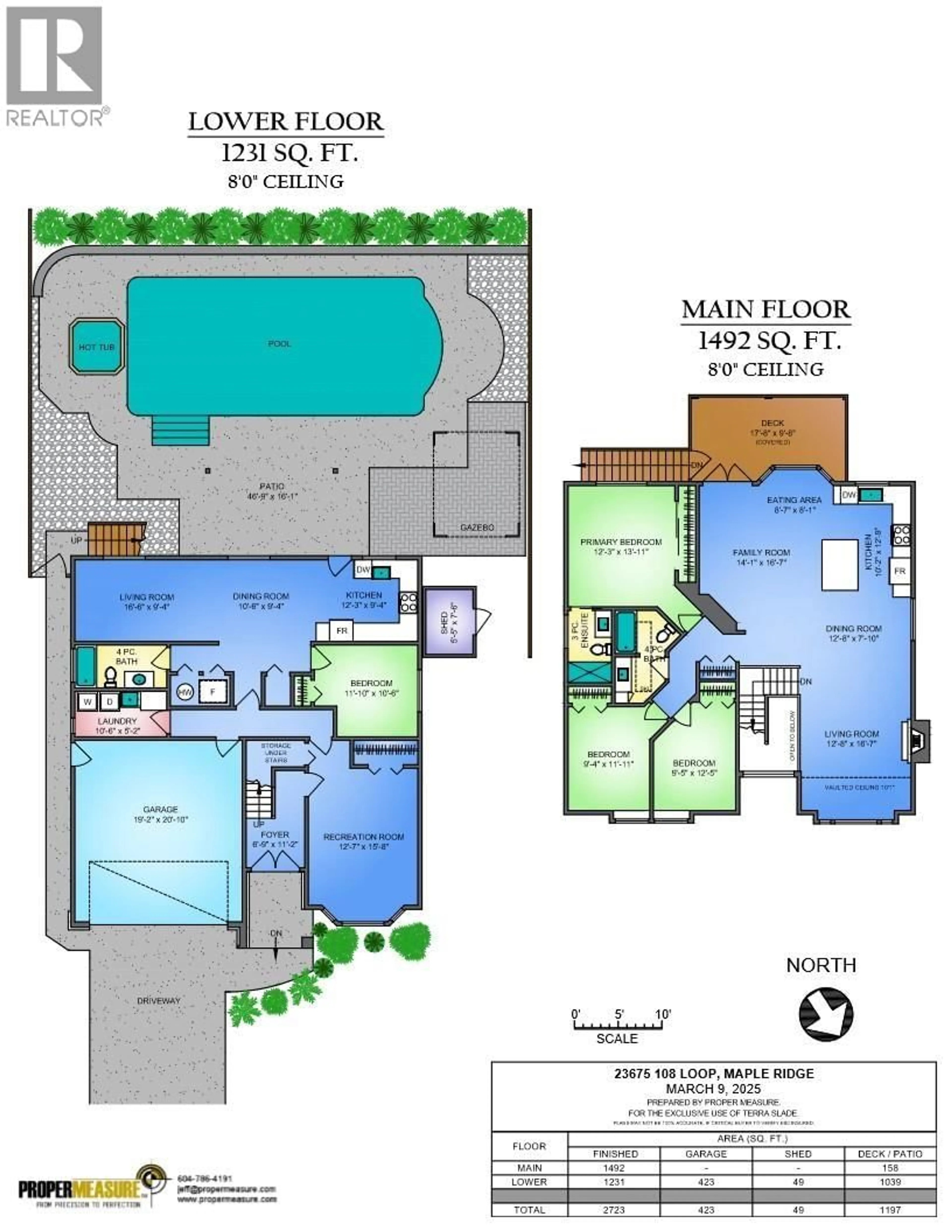 Floor plan for 23675 108 LOOP, Maple Ridge British Columbia V2W1B2