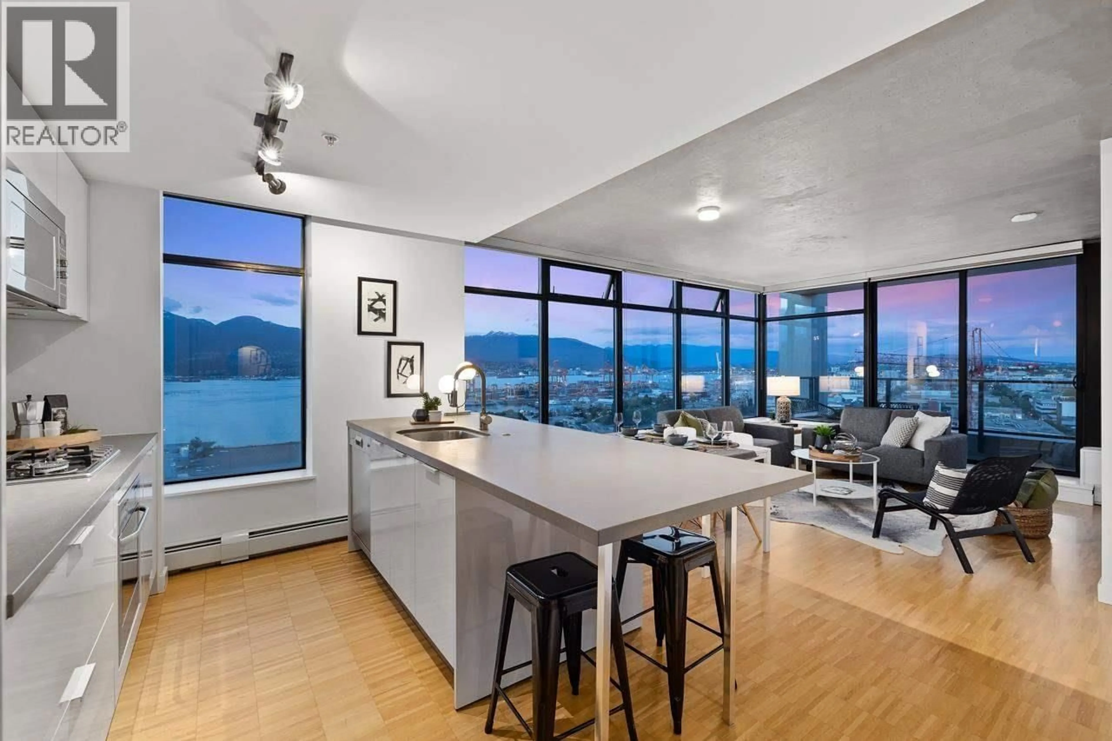 Open concept kitchen, unknown for 1701 - 108 CORDOVA STREET, Vancouver British Columbia V6B0G5