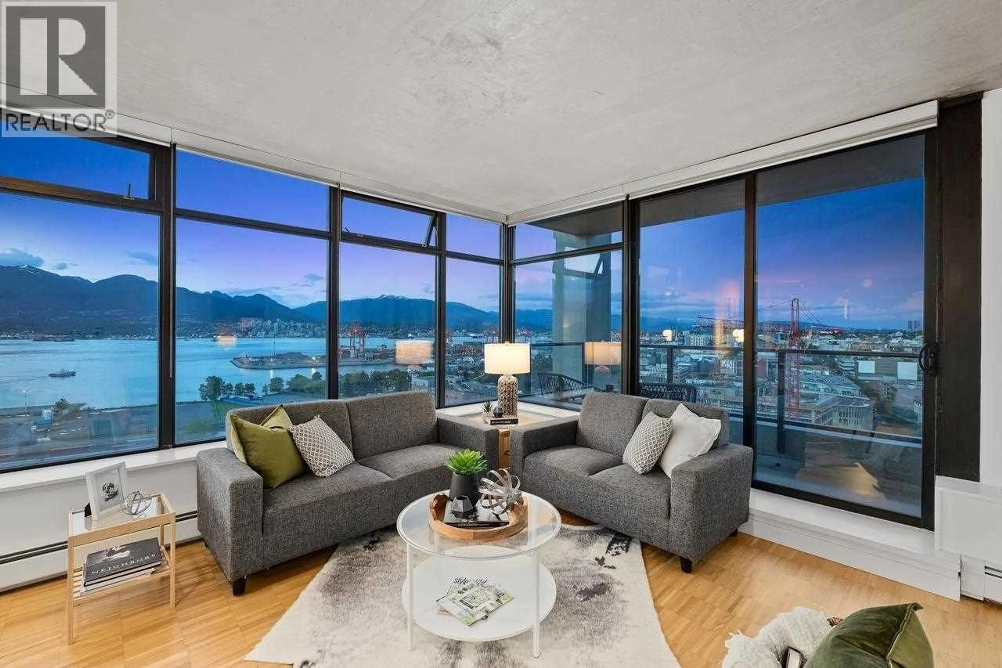 Living room with furniture, unknown for 1701 - 108 CORDOVA STREET, Vancouver British Columbia V6B0G5